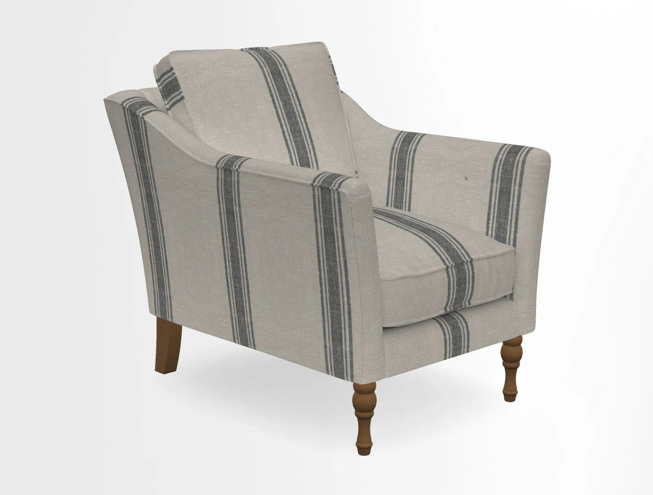 V&A Collection Brunel Chair in Two Tone Plain Biscuit