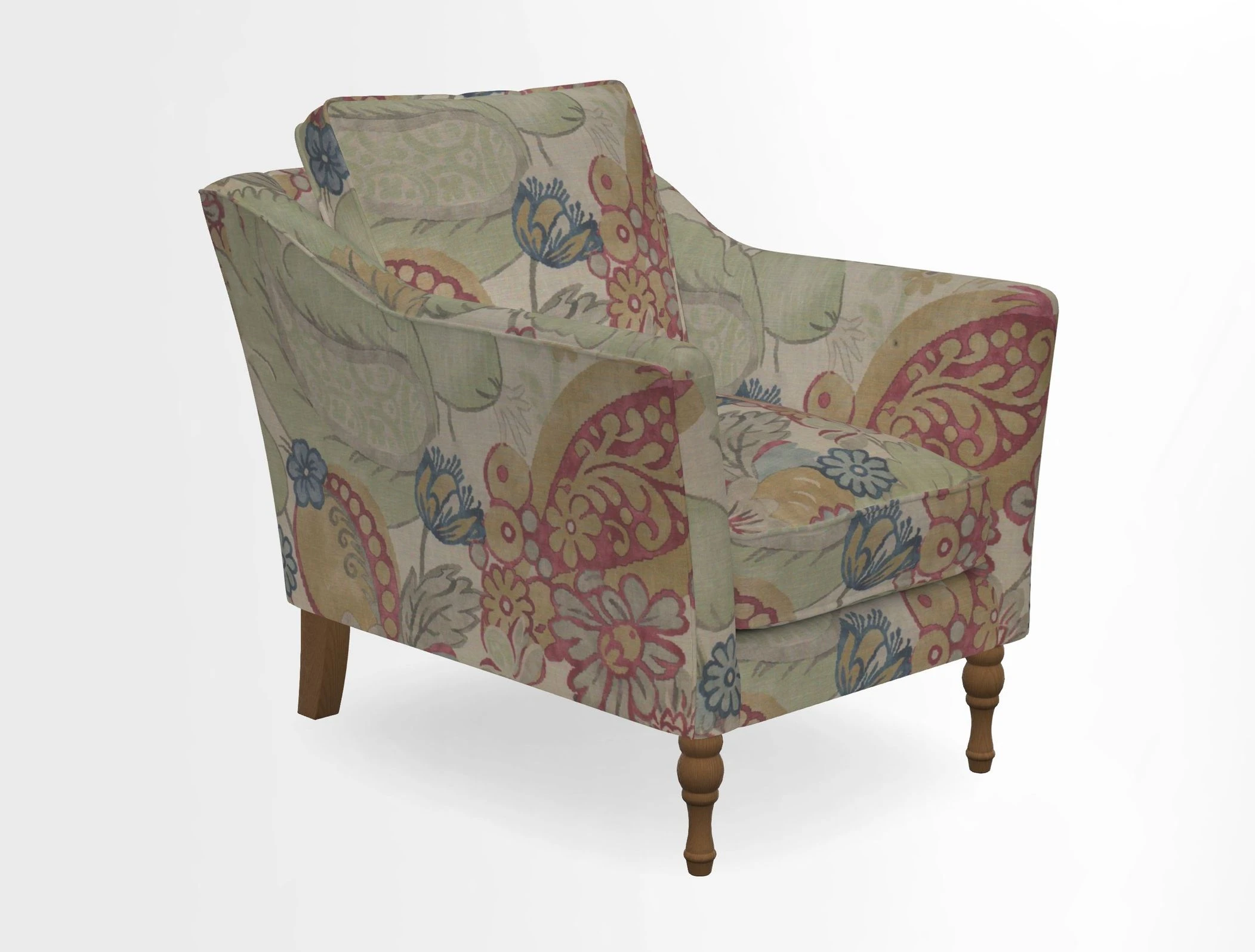 V&A Collection Brunel Chair in Two Tone Plain Biscuit
