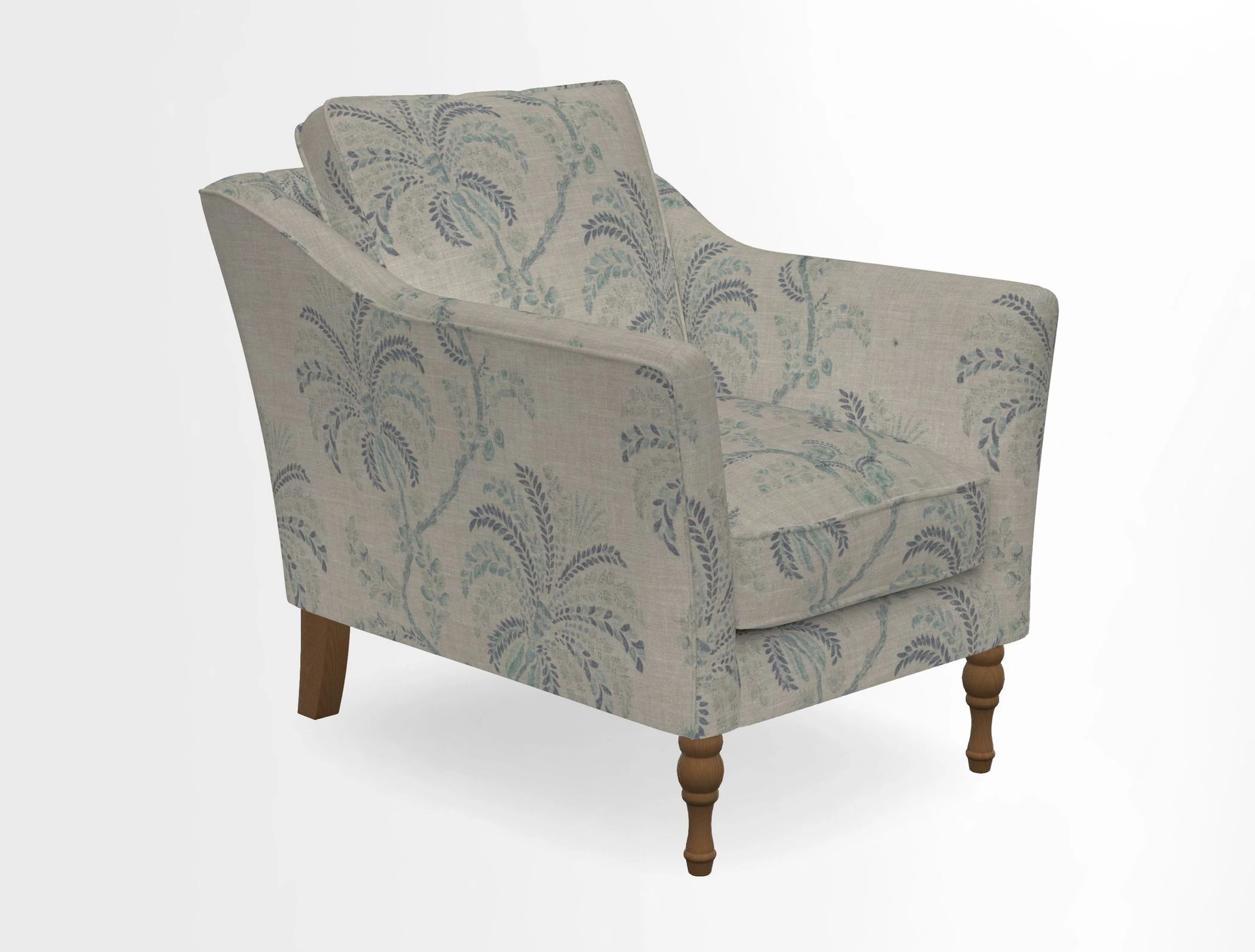 V&A Collection Brunel Chair in Two Tone Plain Biscuit