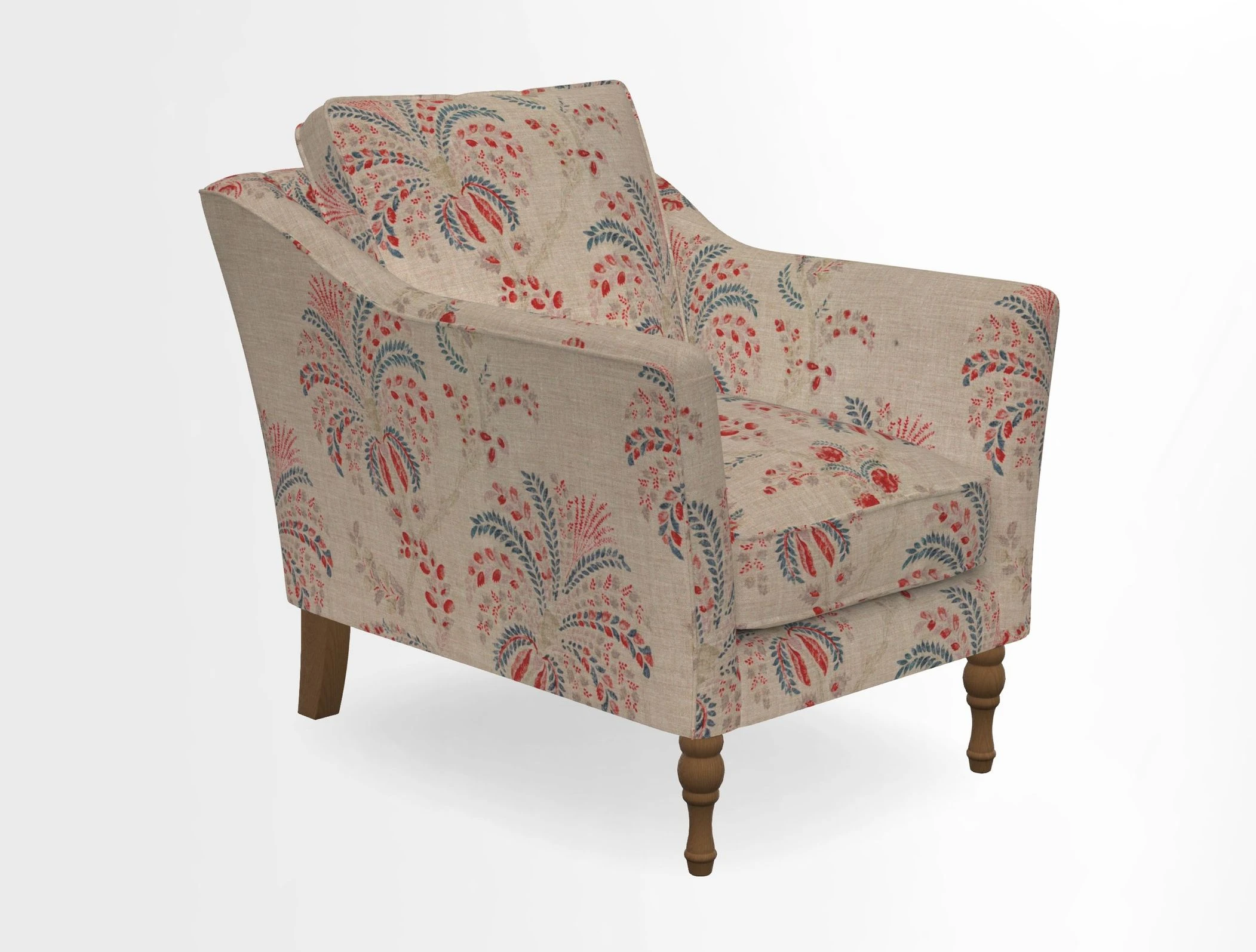 V&A Collection Brunel Chair in Two Tone Plain Biscuit