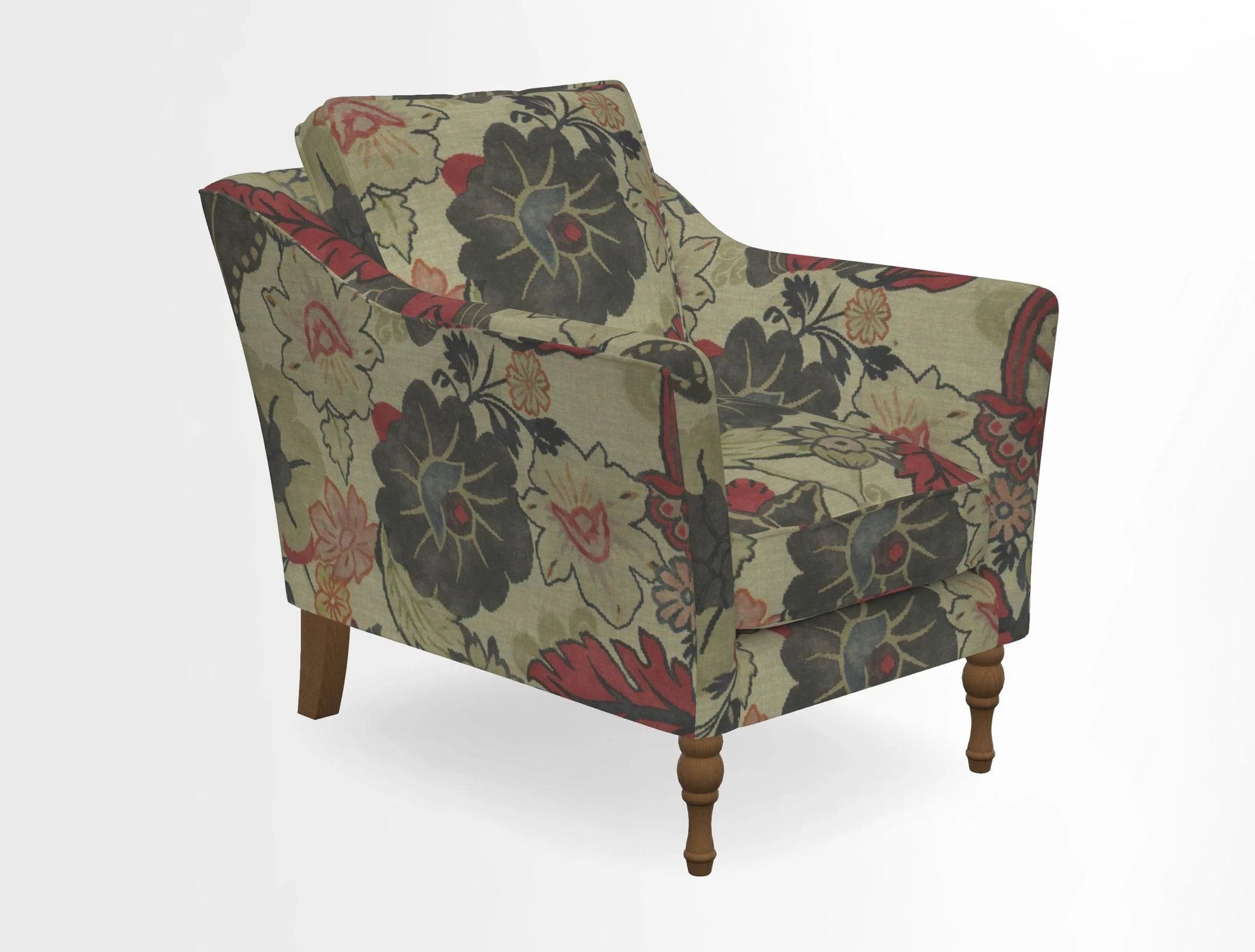 V&A Collection Brunel Chair in Two Tone Plain Biscuit