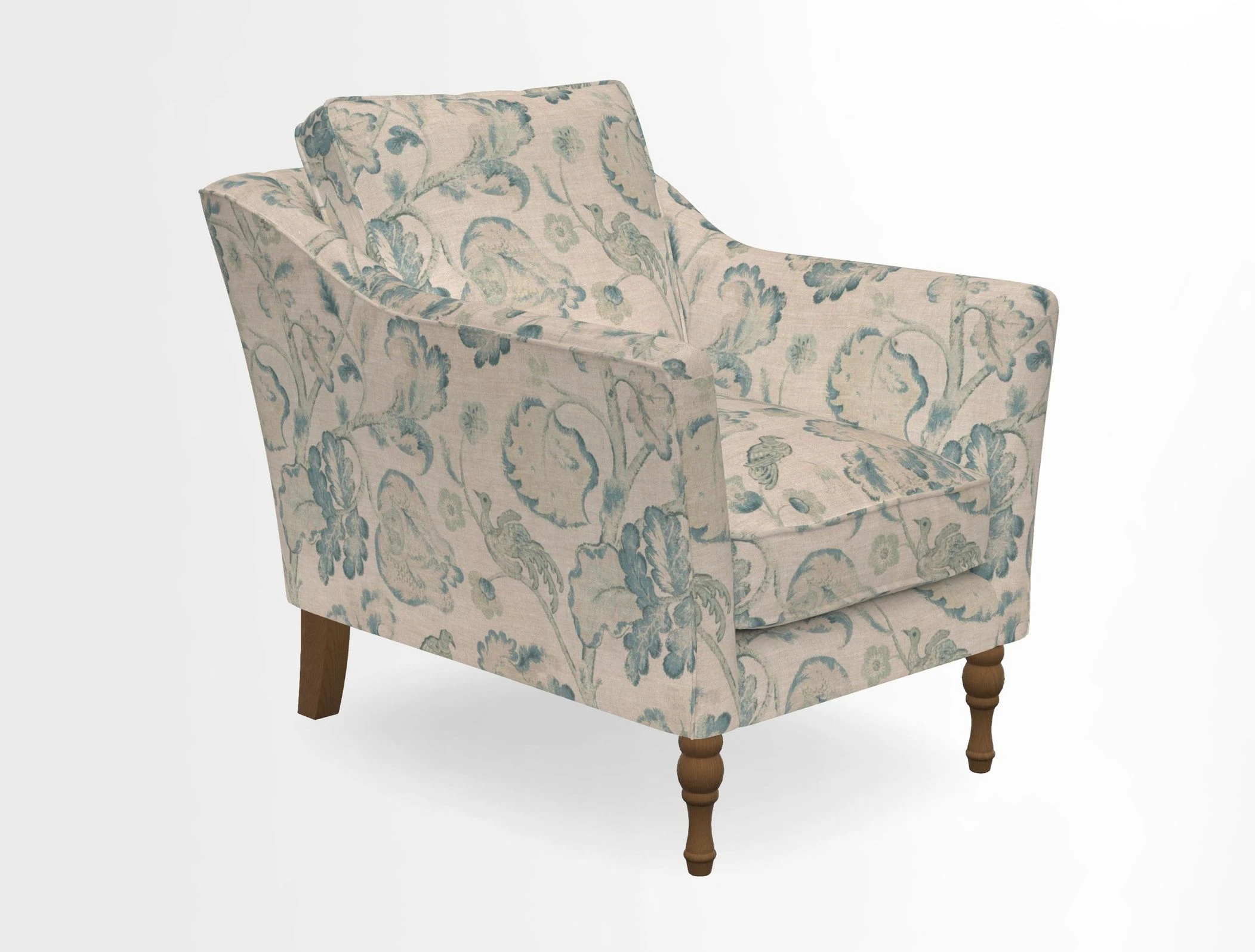 V&A Collection Brunel Chair in Two Tone Plain Biscuit