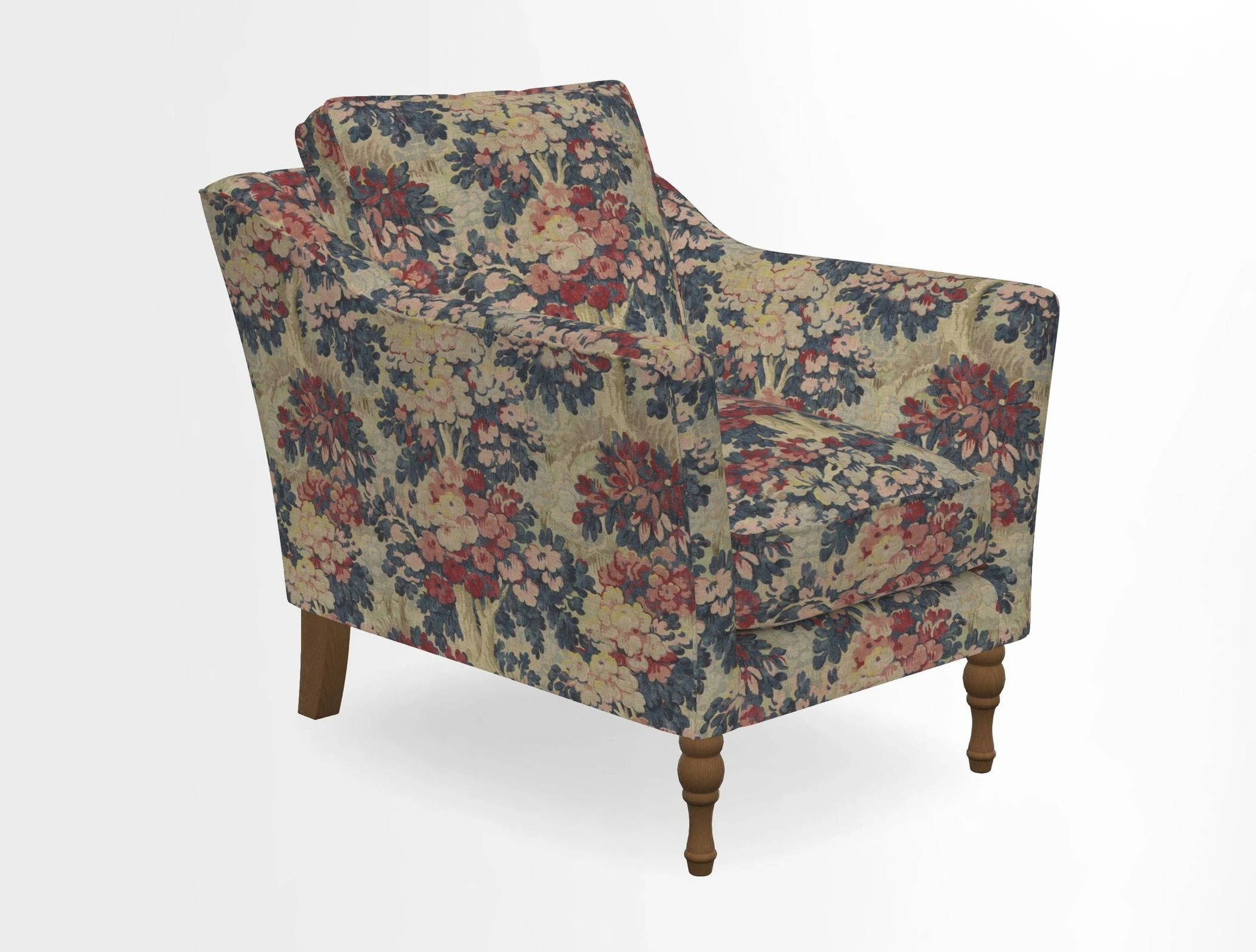 V&A Collection Brunel Chair in Two Tone Plain Biscuit