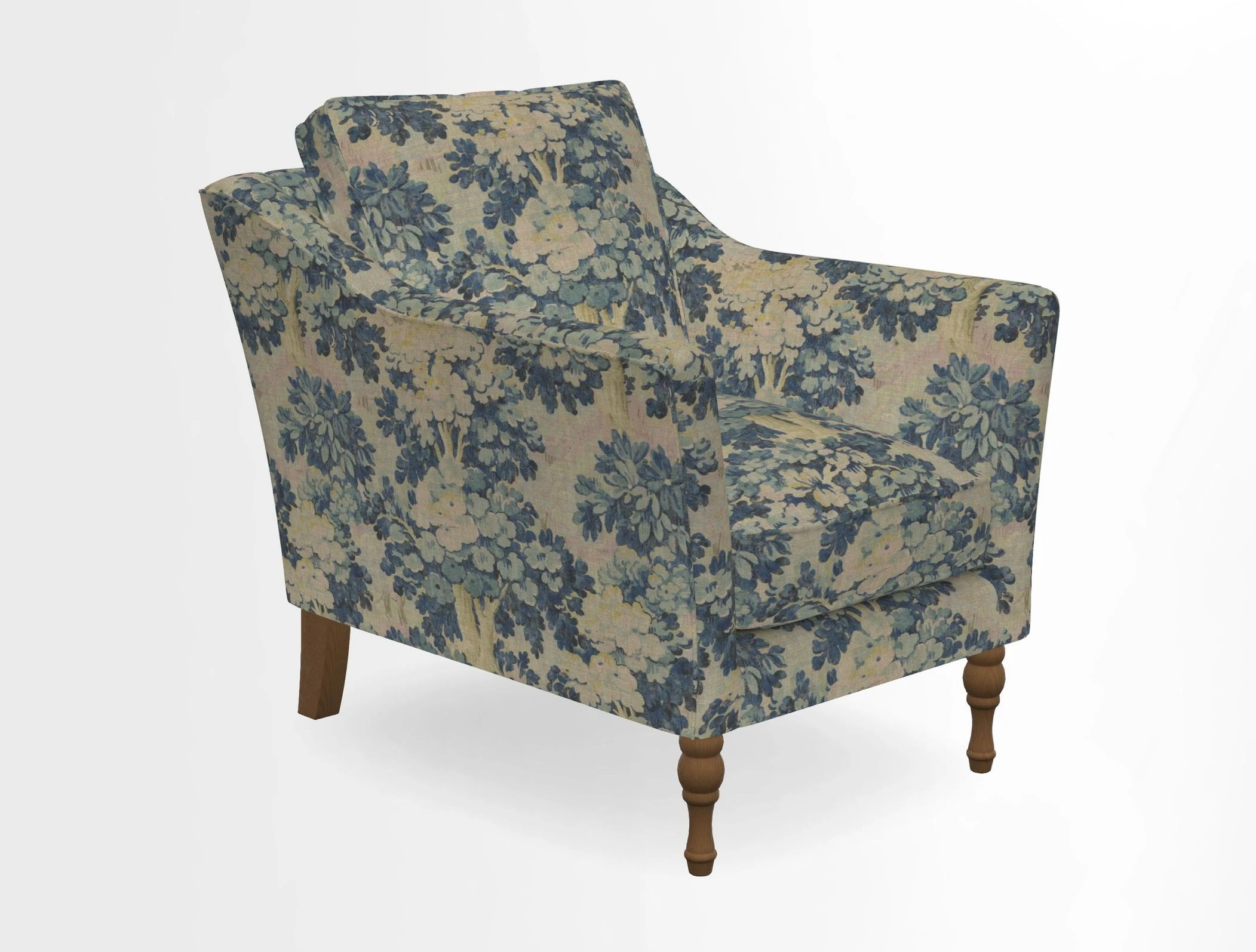 V&A Collection Brunel Chair in Two Tone Plain Biscuit
