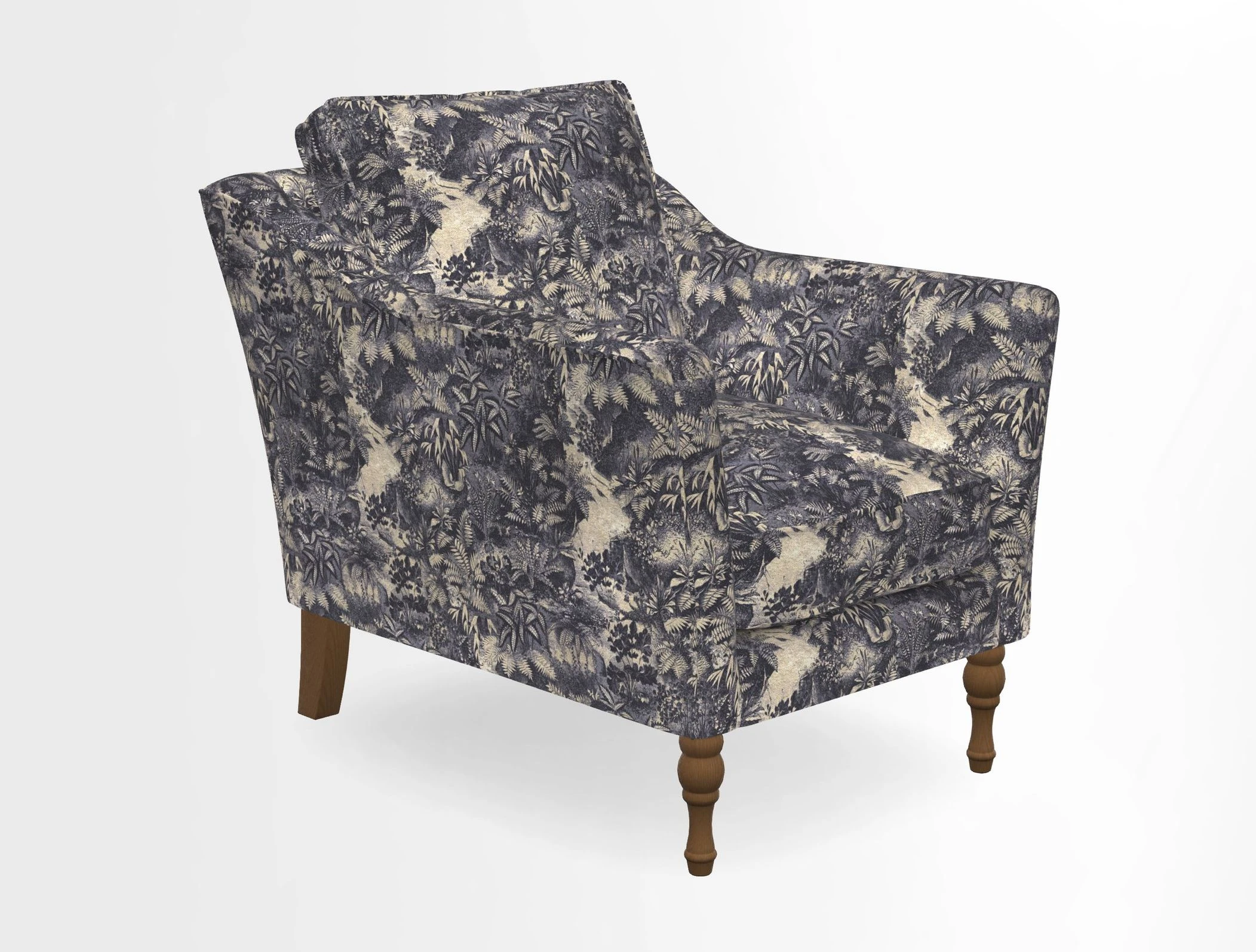 V&A Collection Brunel Chair in Two Tone Plain Biscuit