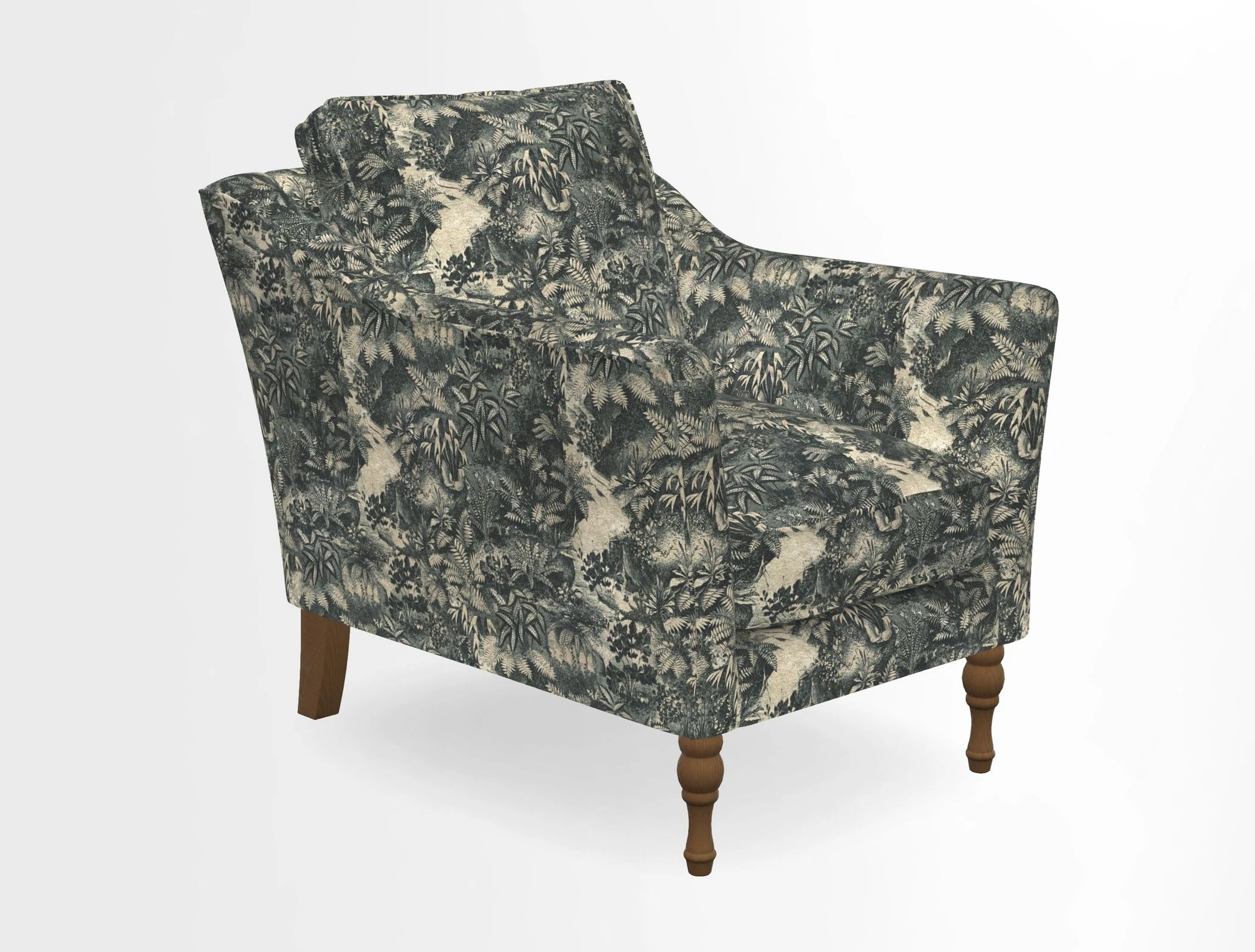 V&A Collection Brunel Chair in Two Tone Plain Biscuit
