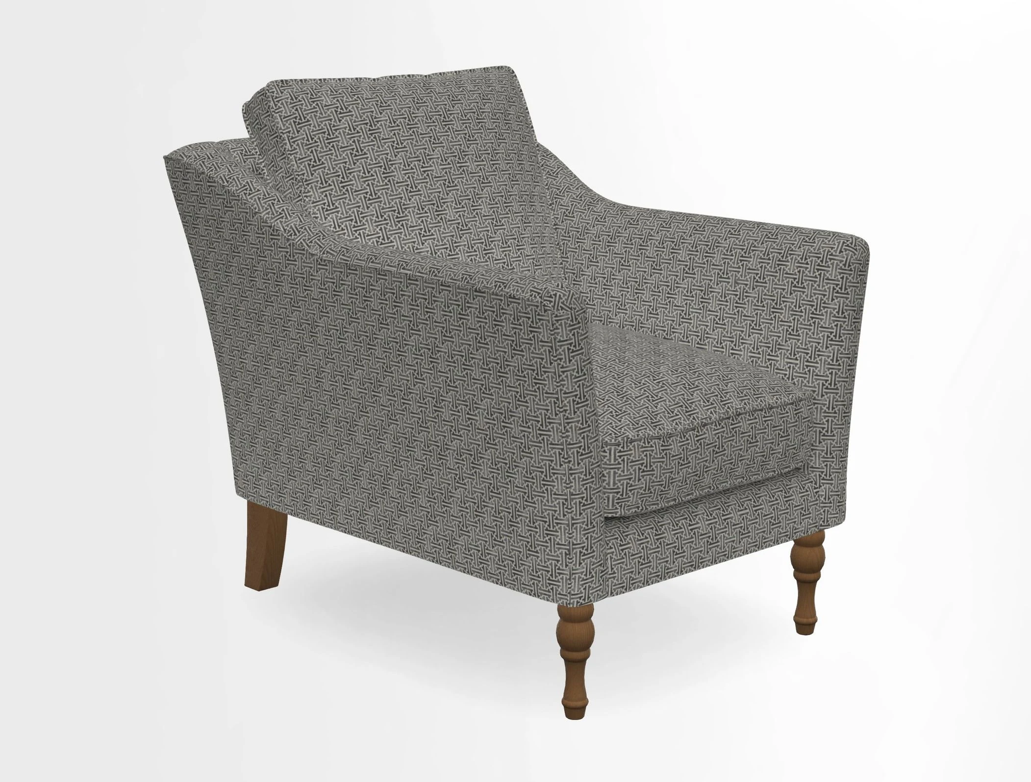V&A Collection Brunel Chair in Two Tone Plain Biscuit