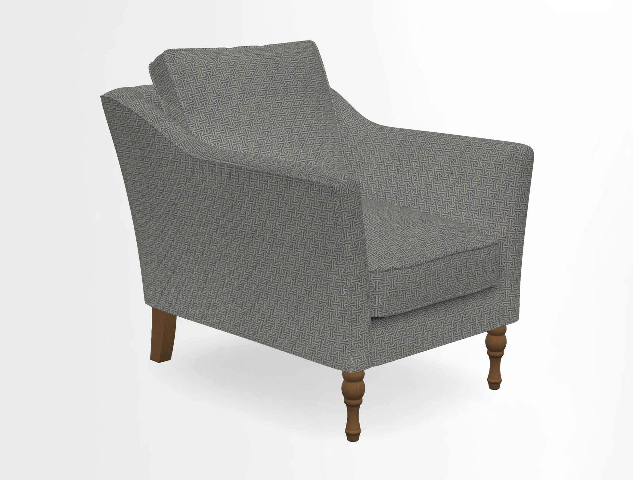 V&A Collection Brunel Chair in Two Tone Plain Biscuit