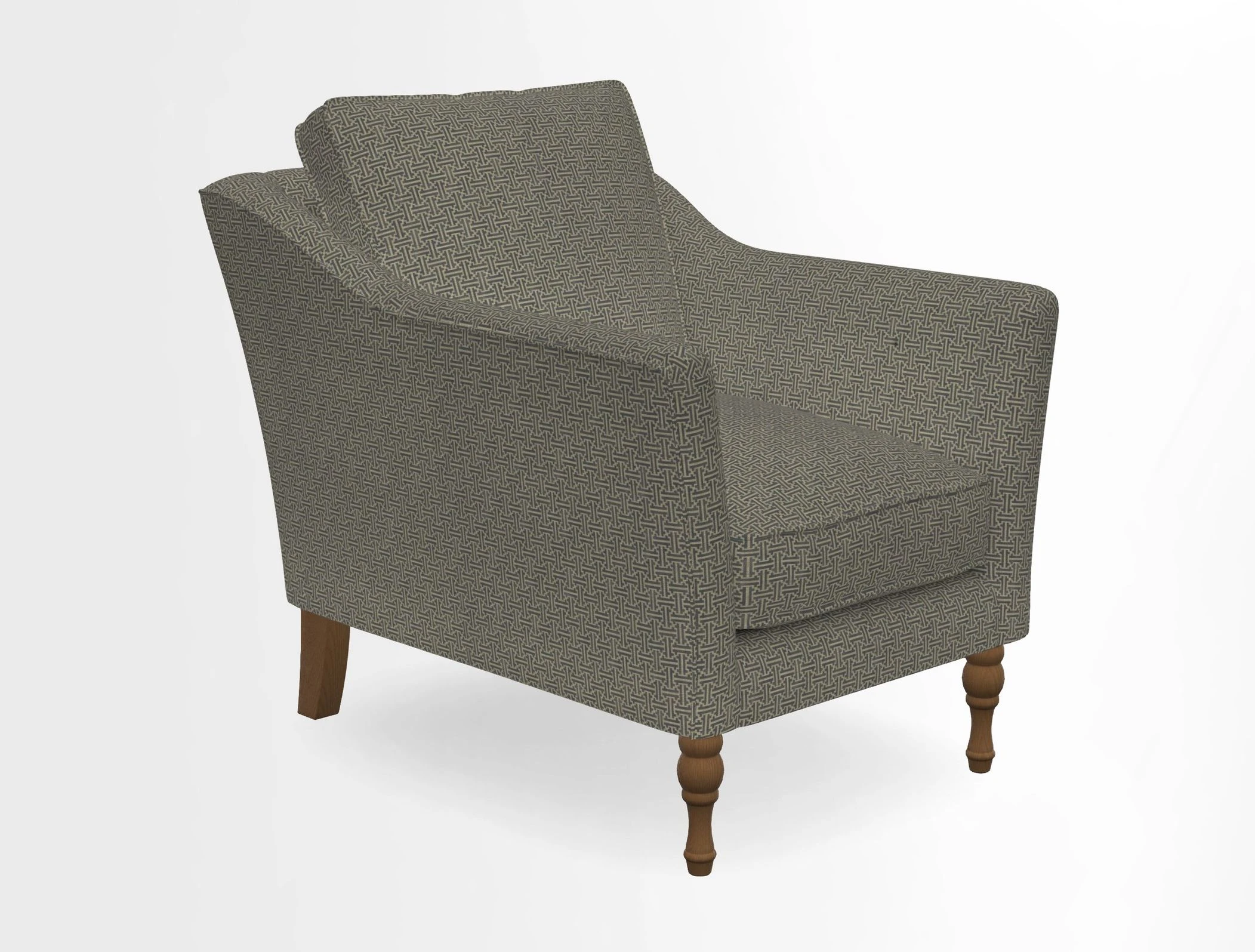 V&A Collection Brunel Chair in Two Tone Plain Biscuit
