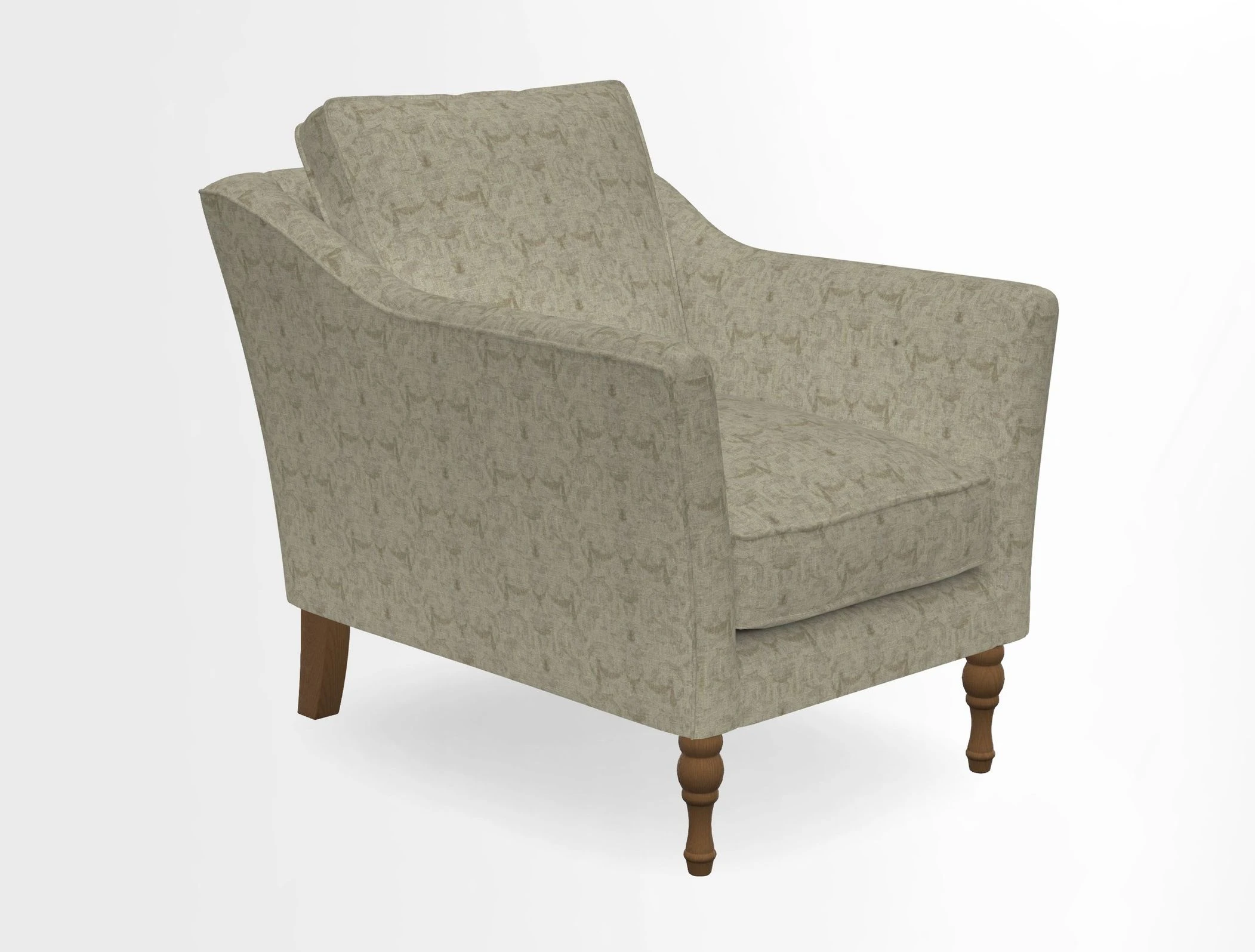 V&A Collection Brunel Chair in Two Tone Plain Biscuit