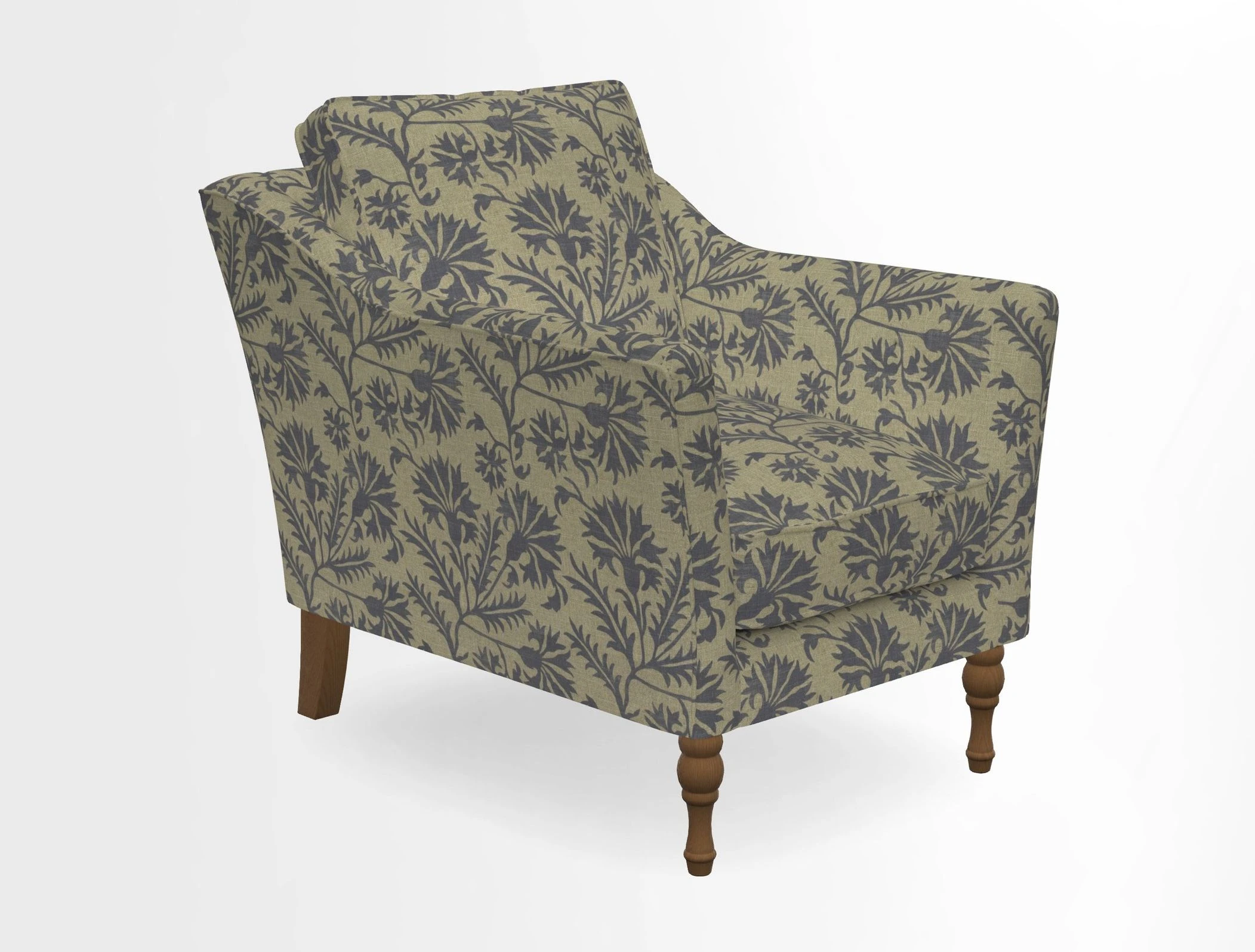 V&A Collection Brunel Chair in Two Tone Plain Biscuit