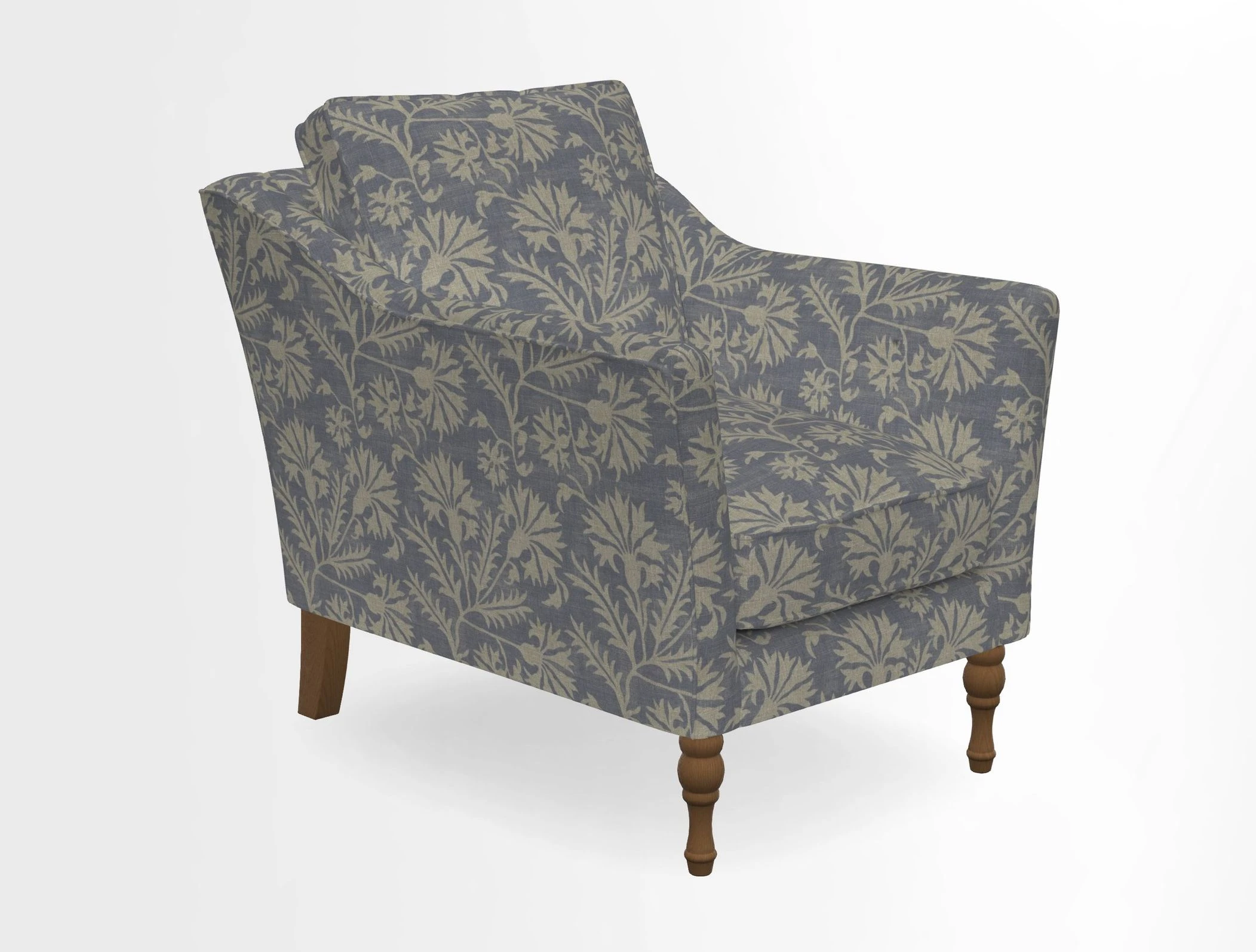 V&A Collection Brunel Chair in Two Tone Plain Biscuit