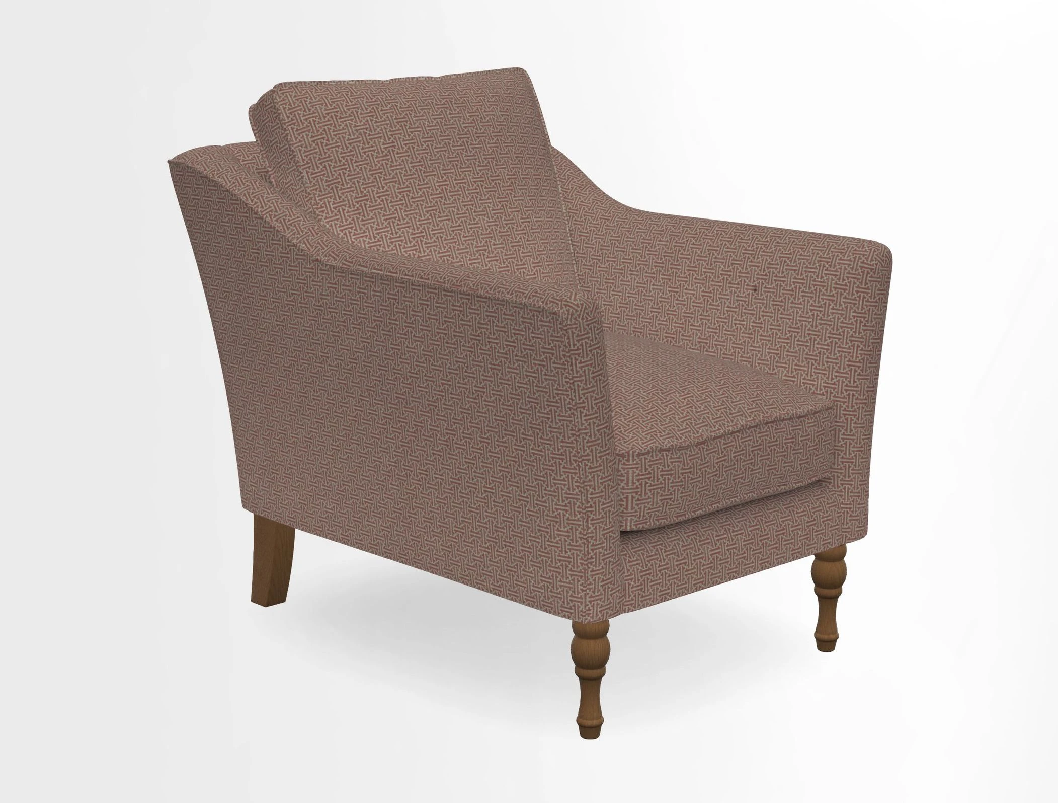 V&A Collection Brunel Chair in Two Tone Plain Biscuit