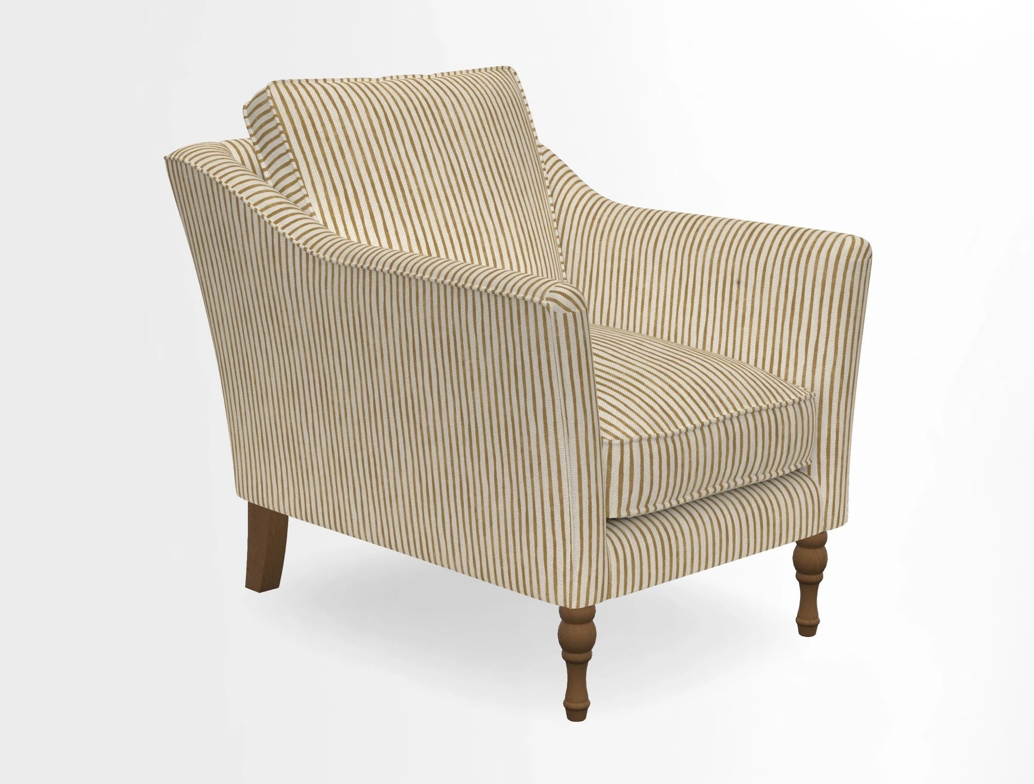 V&A Collection Brunel Chair in Two Tone Plain Biscuit