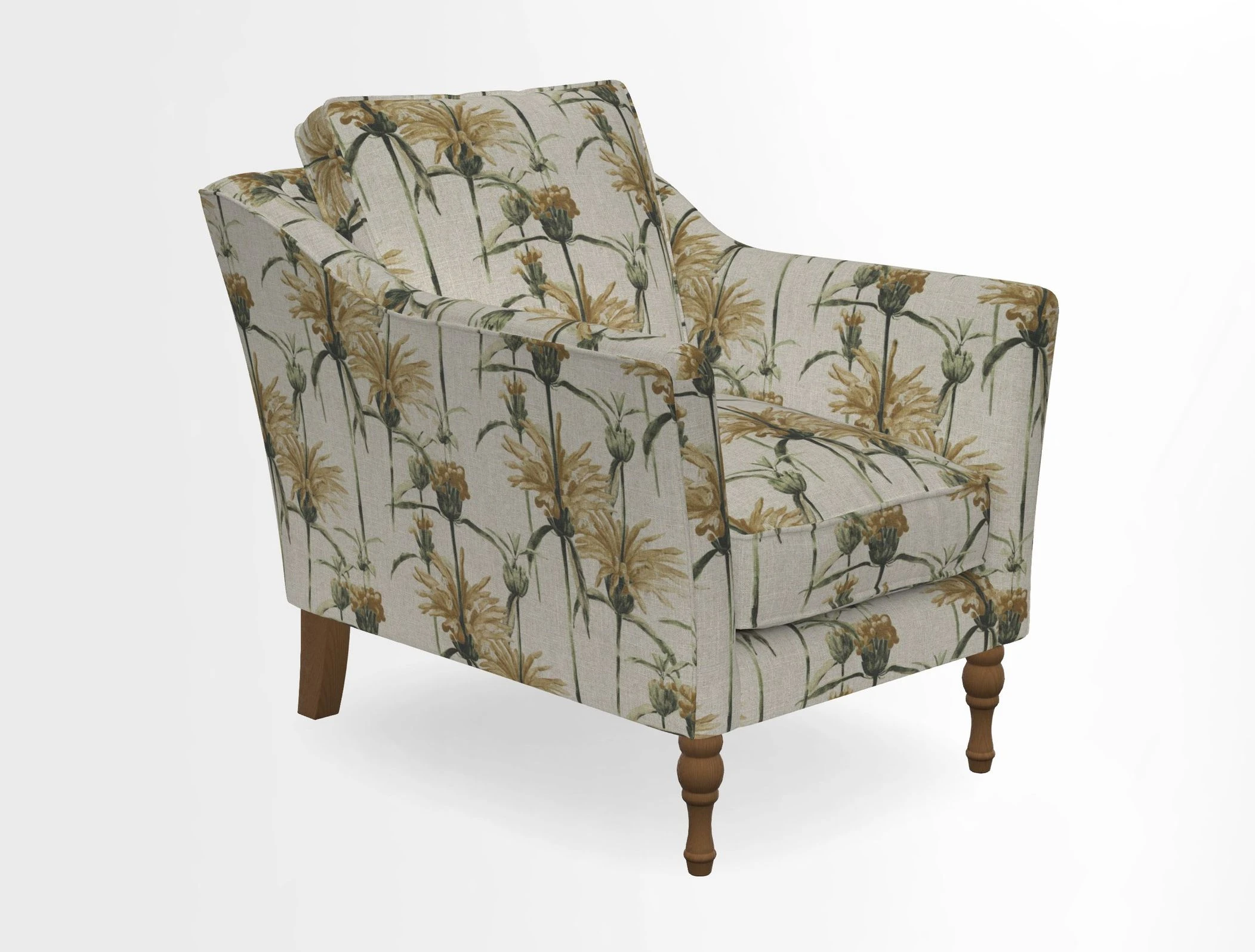V&A Collection Brunel Chair in Two Tone Plain Biscuit
