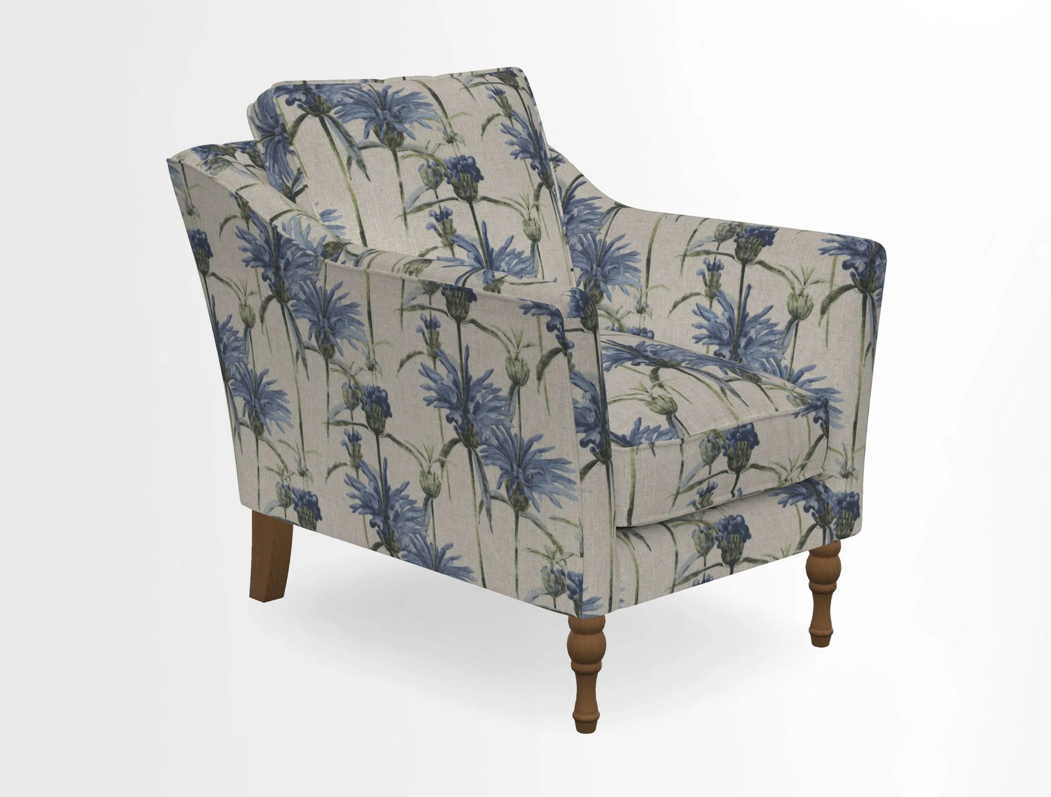 V&A Collection Brunel Chair in Two Tone Plain Biscuit