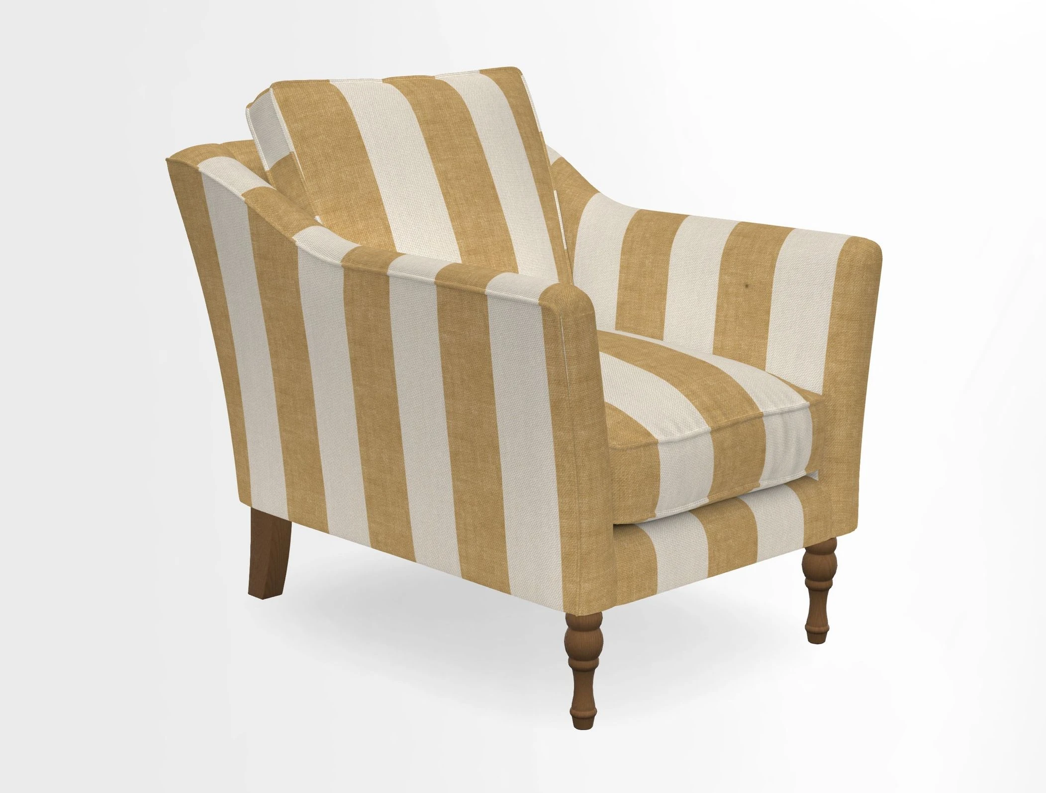 V&A Collection Brunel Chair in Two Tone Plain Biscuit