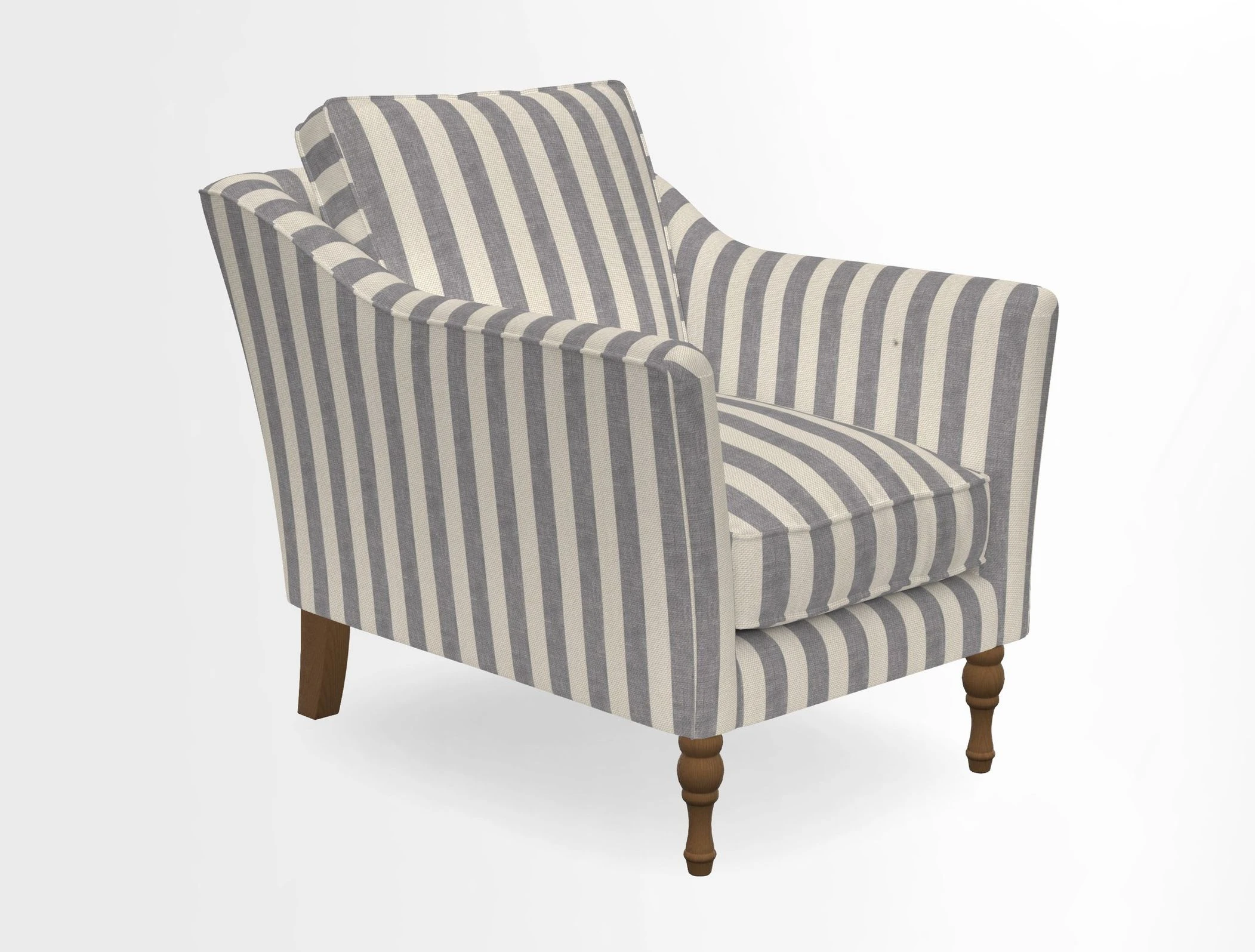 V&A Collection Brunel Chair in Two Tone Plain Biscuit