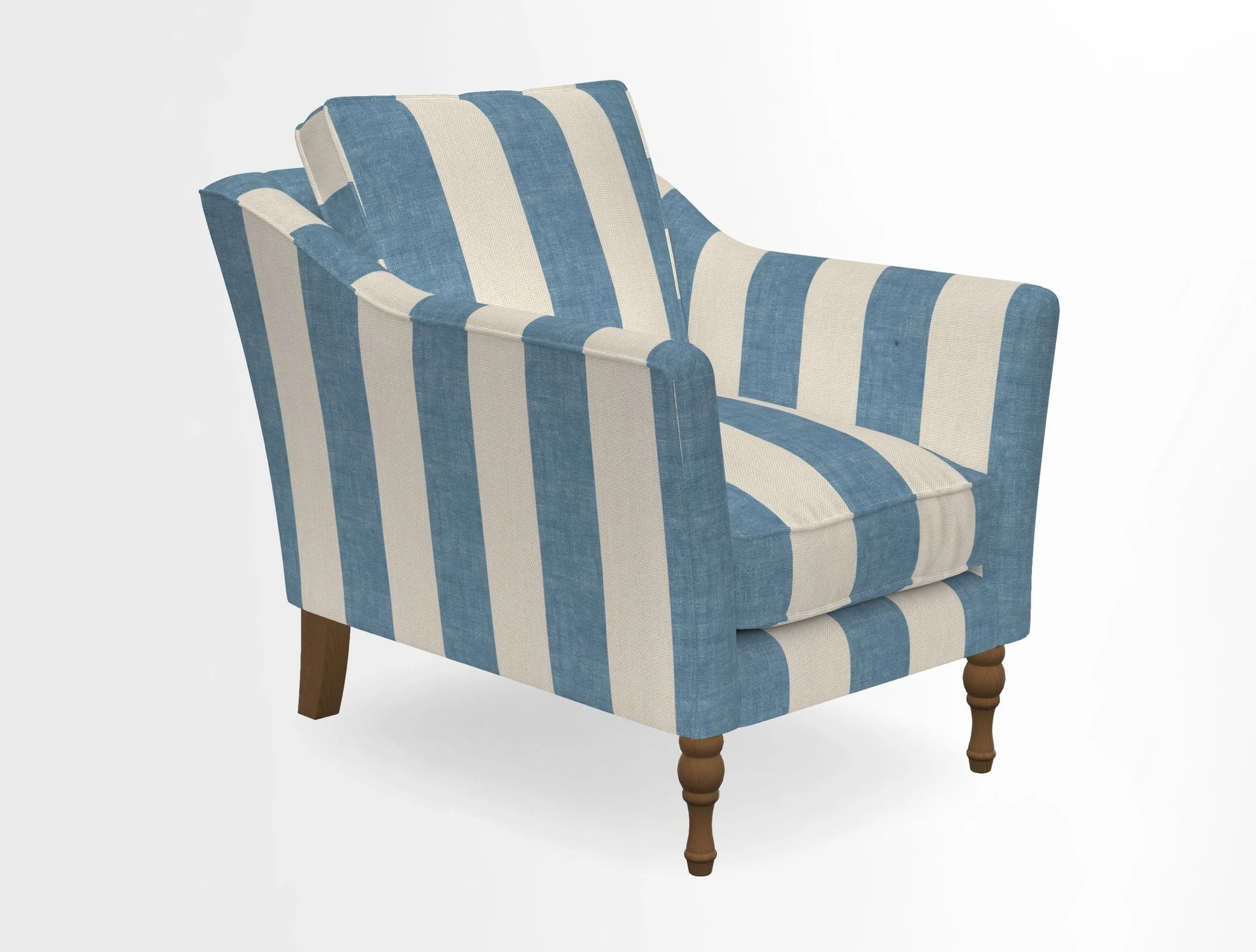 V&A Collection Brunel Chair in Two Tone Plain Biscuit