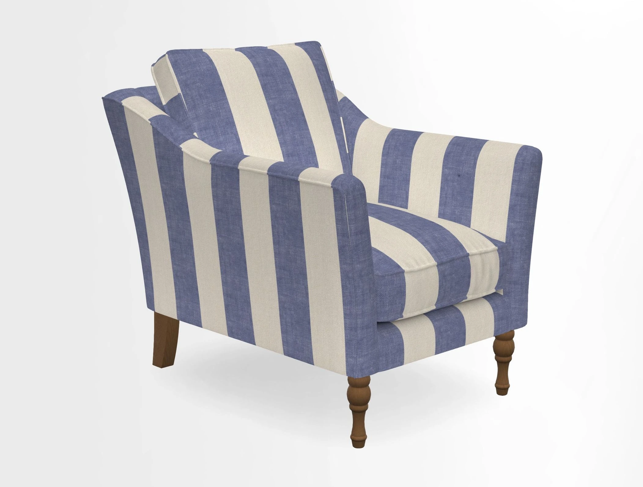 V&A Collection Brunel Chair in Two Tone Plain Biscuit