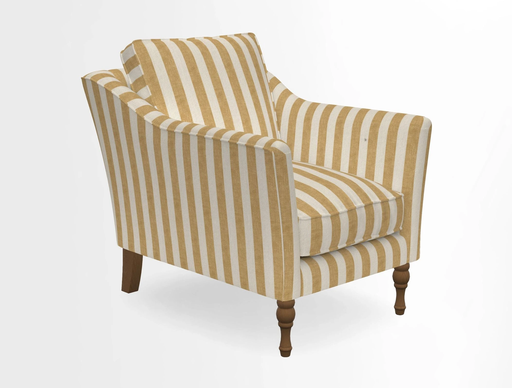 V&A Collection Brunel Chair in Two Tone Plain Biscuit