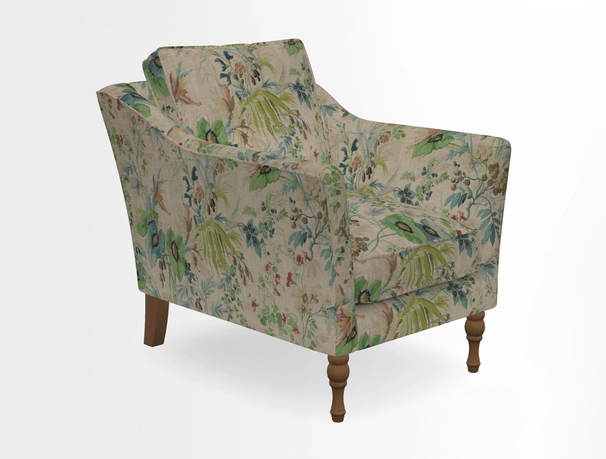V&A Collection Brunel Chair in Two Tone Plain Biscuit