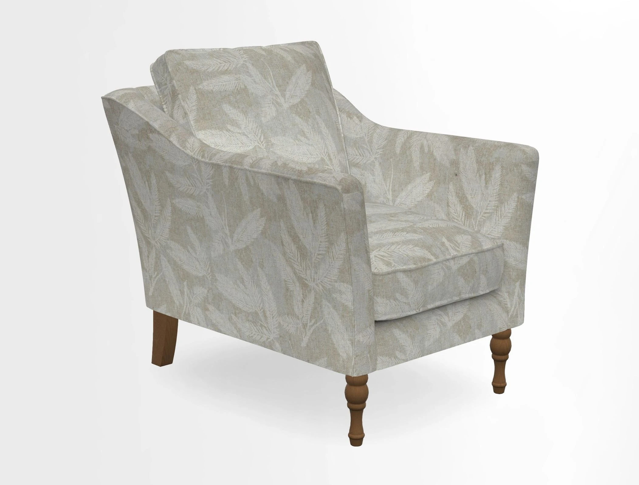V&A Collection Brunel Chair in Two Tone Plain Biscuit
