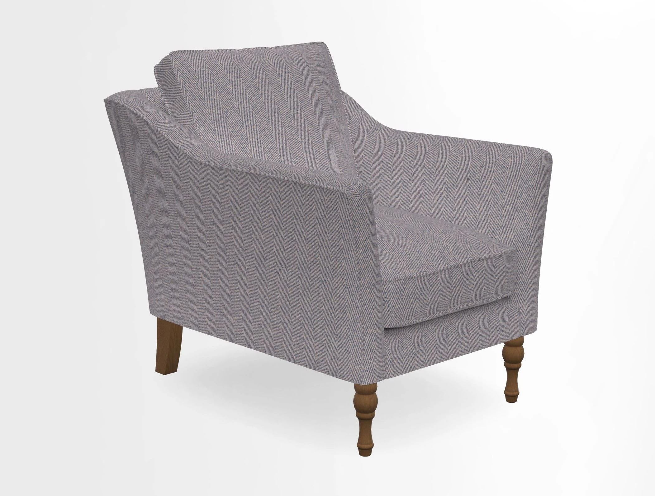 V&A Collection Brunel Chair in Two Tone Plain Biscuit