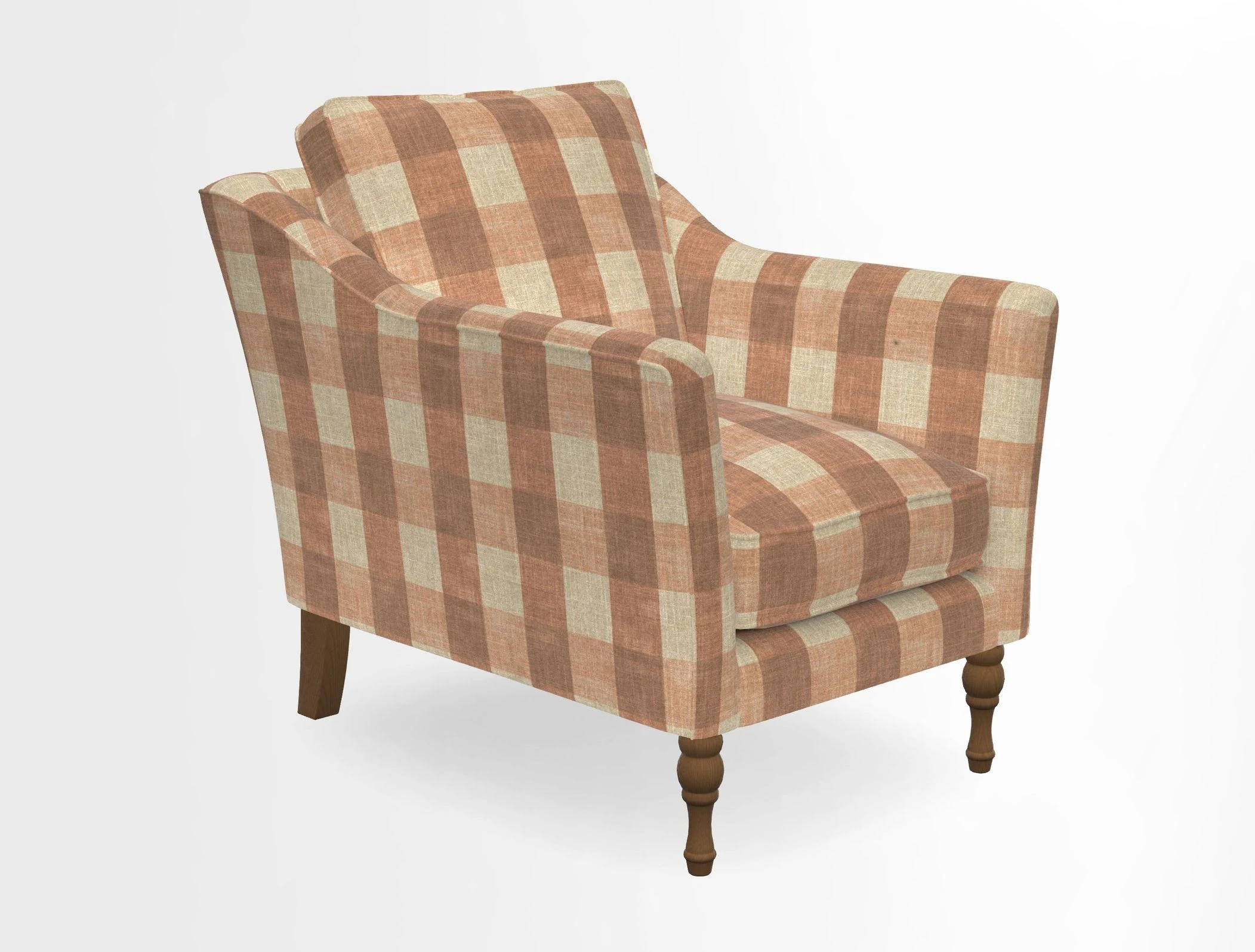 V&A Collection Brunel Chair in Two Tone Plain Biscuit