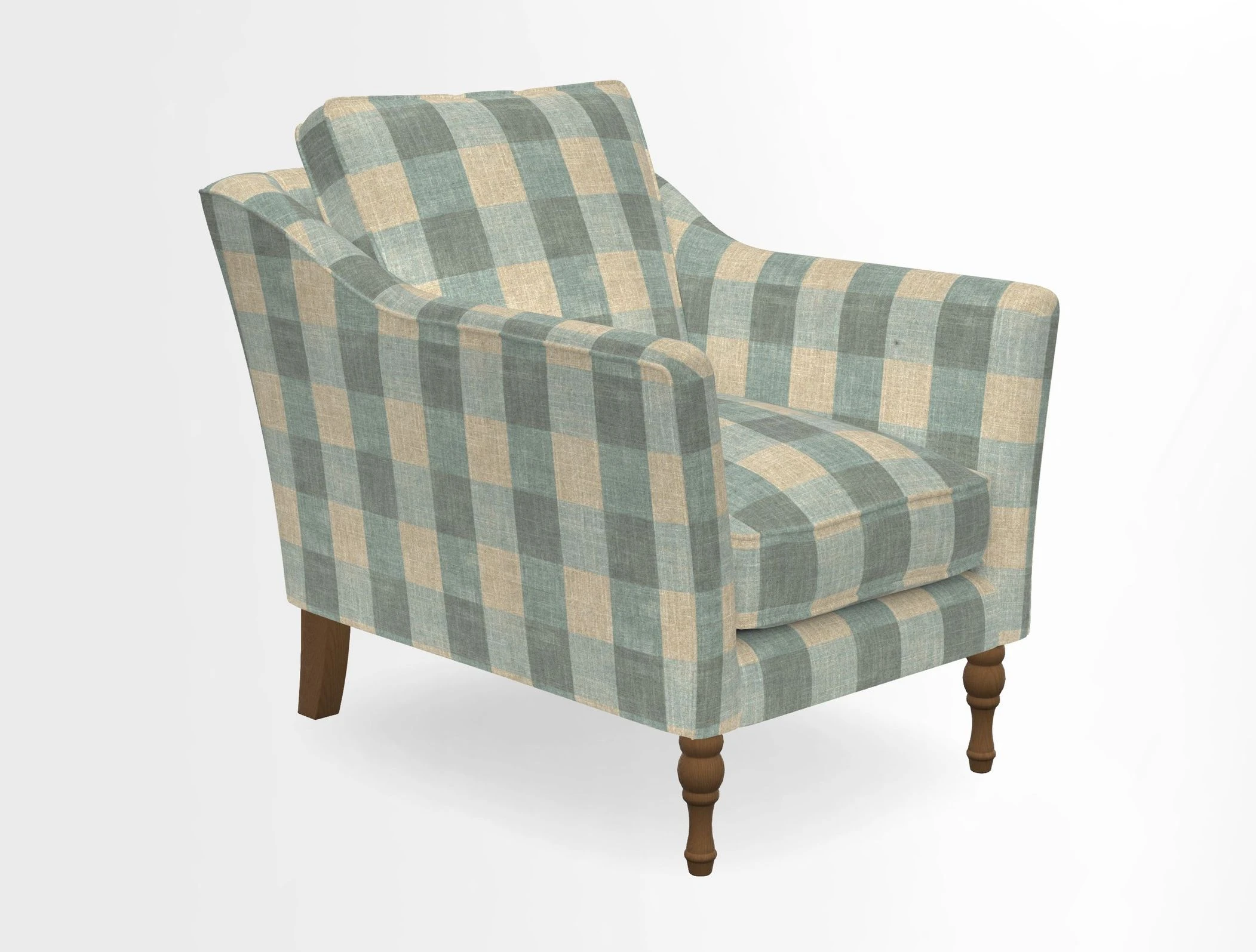 V&A Collection Brunel Chair in Two Tone Plain Biscuit