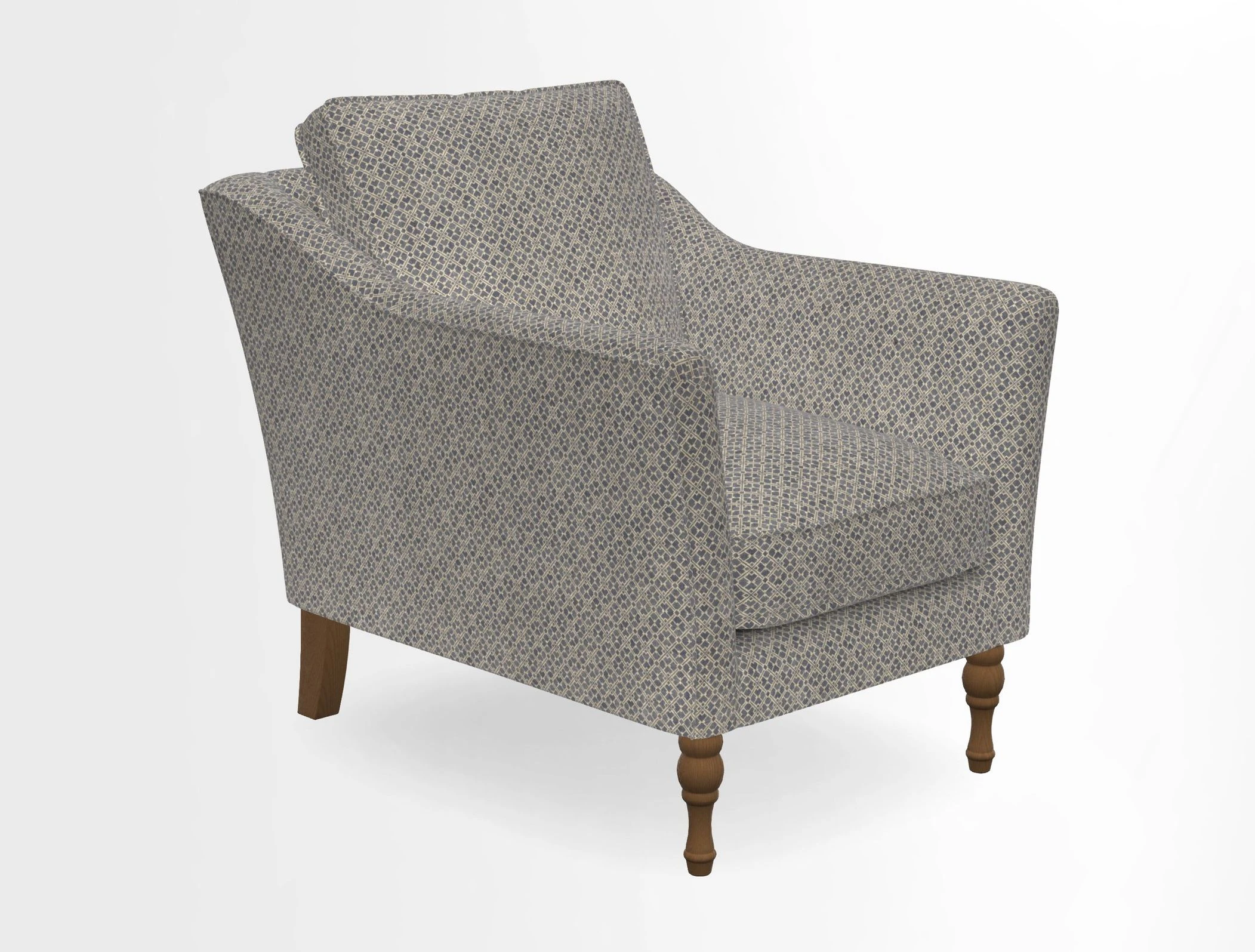 V&A Collection Brunel Chair in Two Tone Plain Biscuit