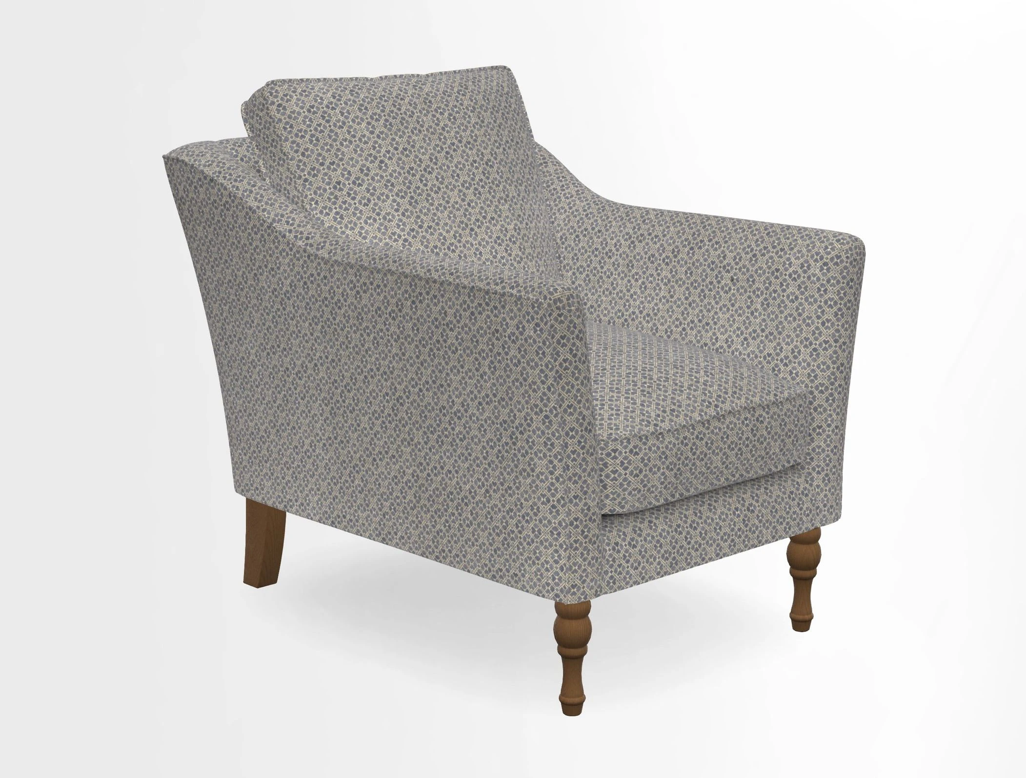 V&A Collection Brunel Chair in Two Tone Plain Biscuit