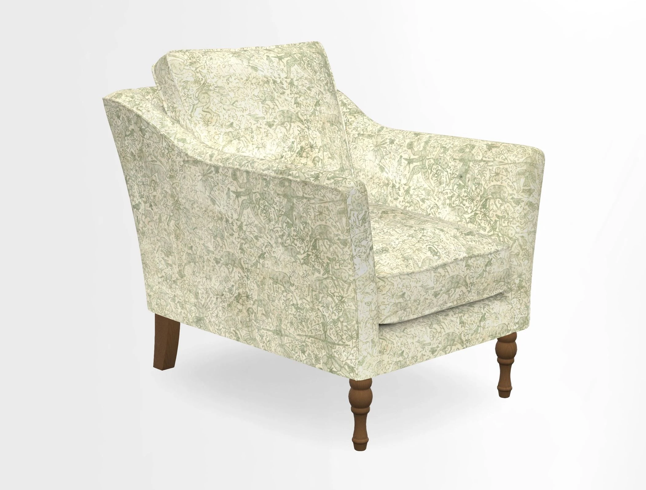 V&A Collection Brunel Chair in Two Tone Plain Biscuit