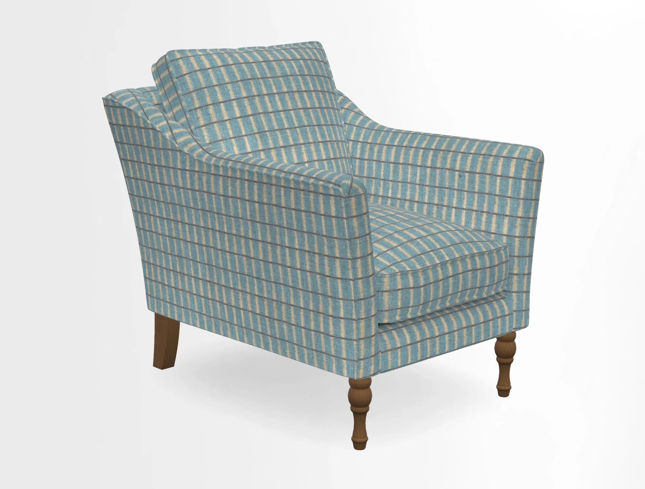 V&A Collection Brunel Chair in Two Tone Plain Biscuit