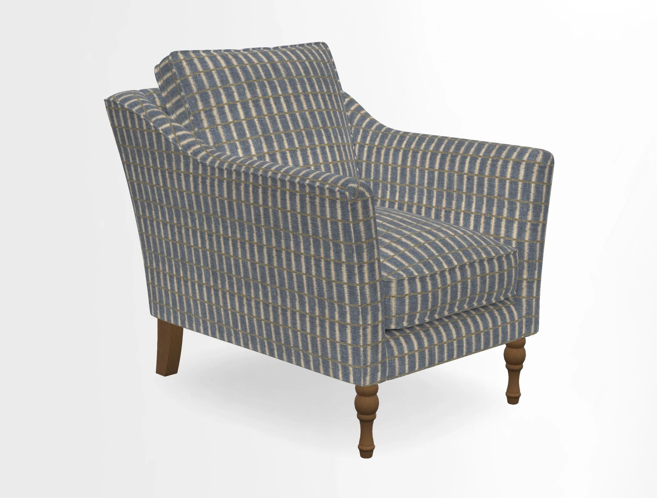 V&A Collection Brunel Chair in Two Tone Plain Biscuit