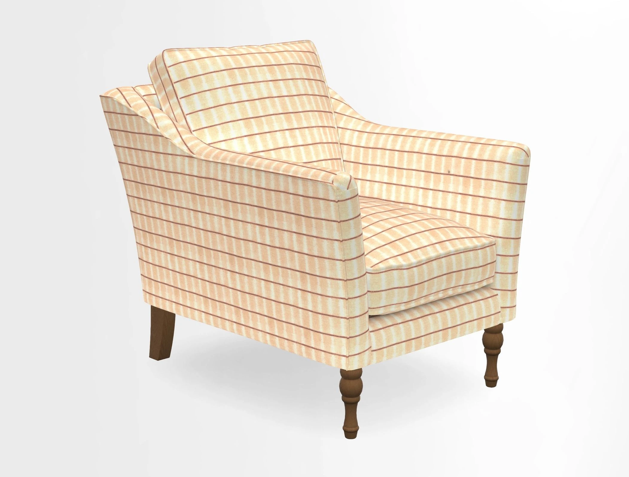 V&A Collection Brunel Chair in Two Tone Plain Biscuit