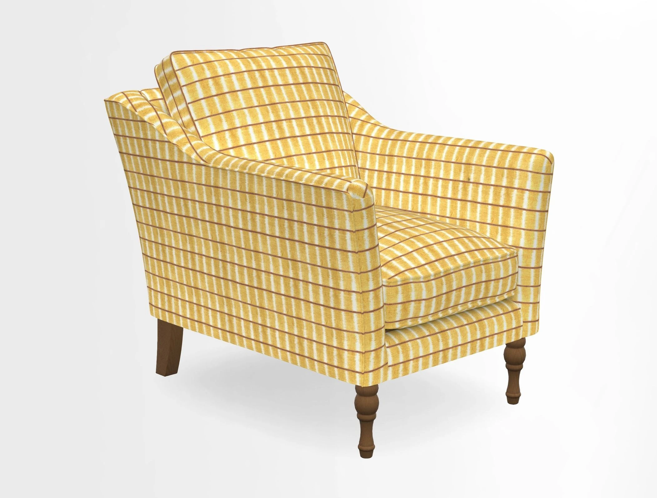 V&A Collection Brunel Chair in Two Tone Plain Biscuit