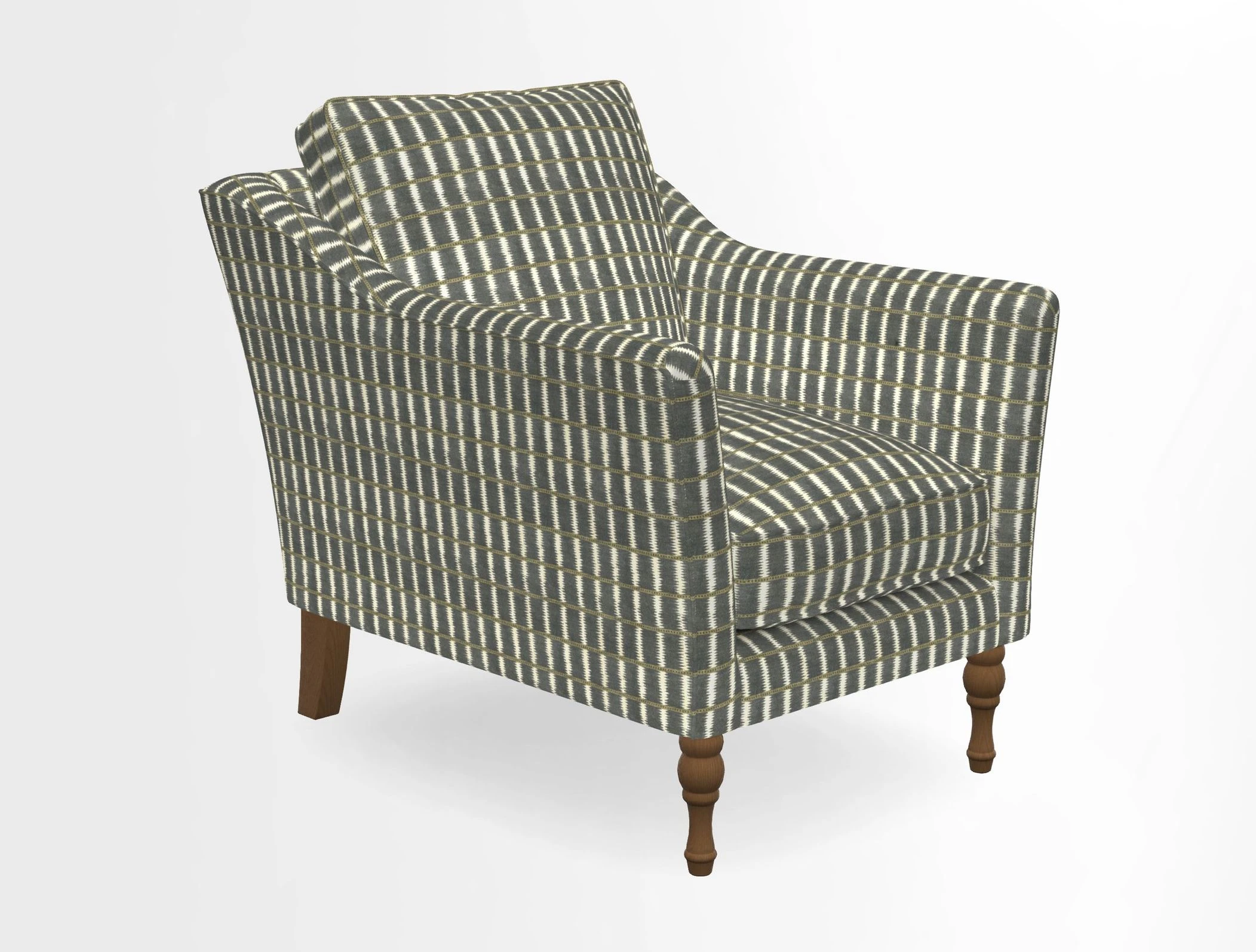 V&A Collection Brunel Chair in Two Tone Plain Biscuit
