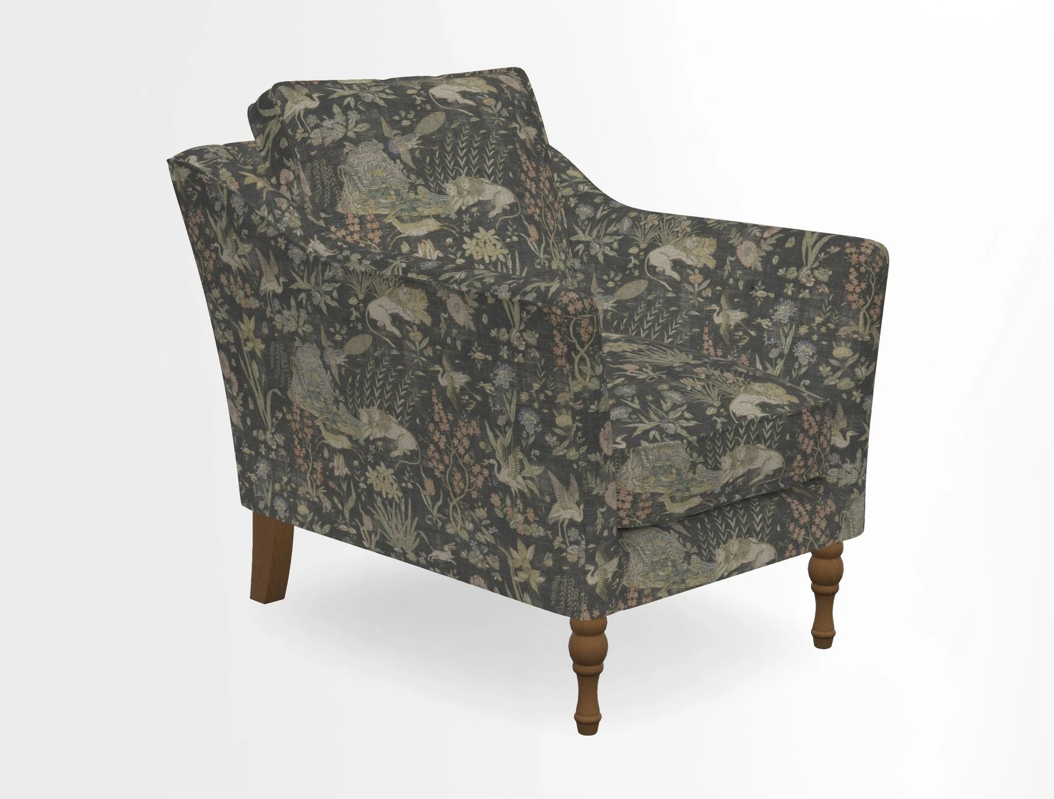 V&A Collection Brunel Chair in Two Tone Plain Biscuit