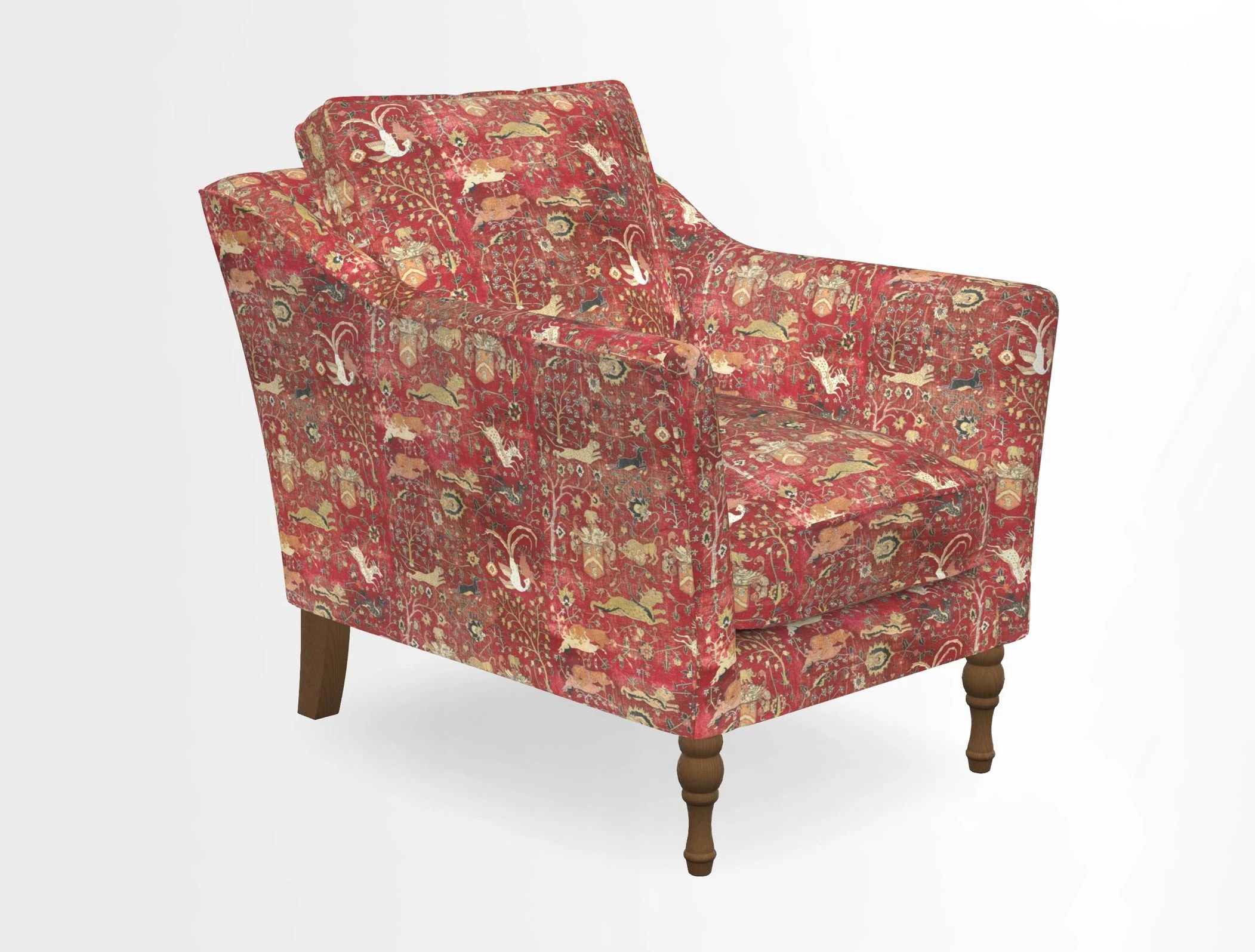 V&A Collection Brunel Chair in Two Tone Plain Biscuit
