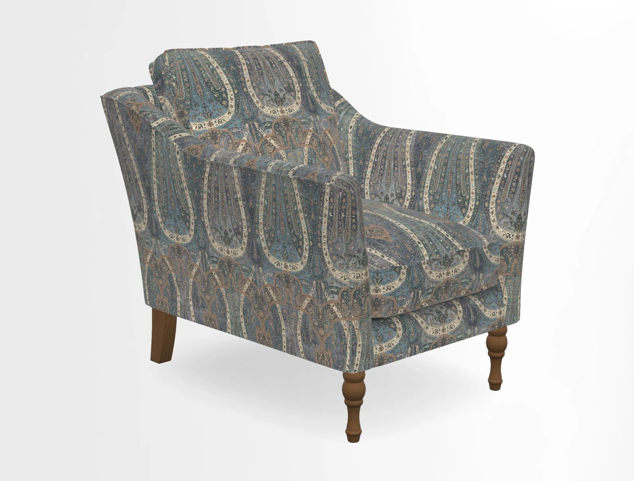 V&A Collection Brunel Chair in Two Tone Plain Biscuit