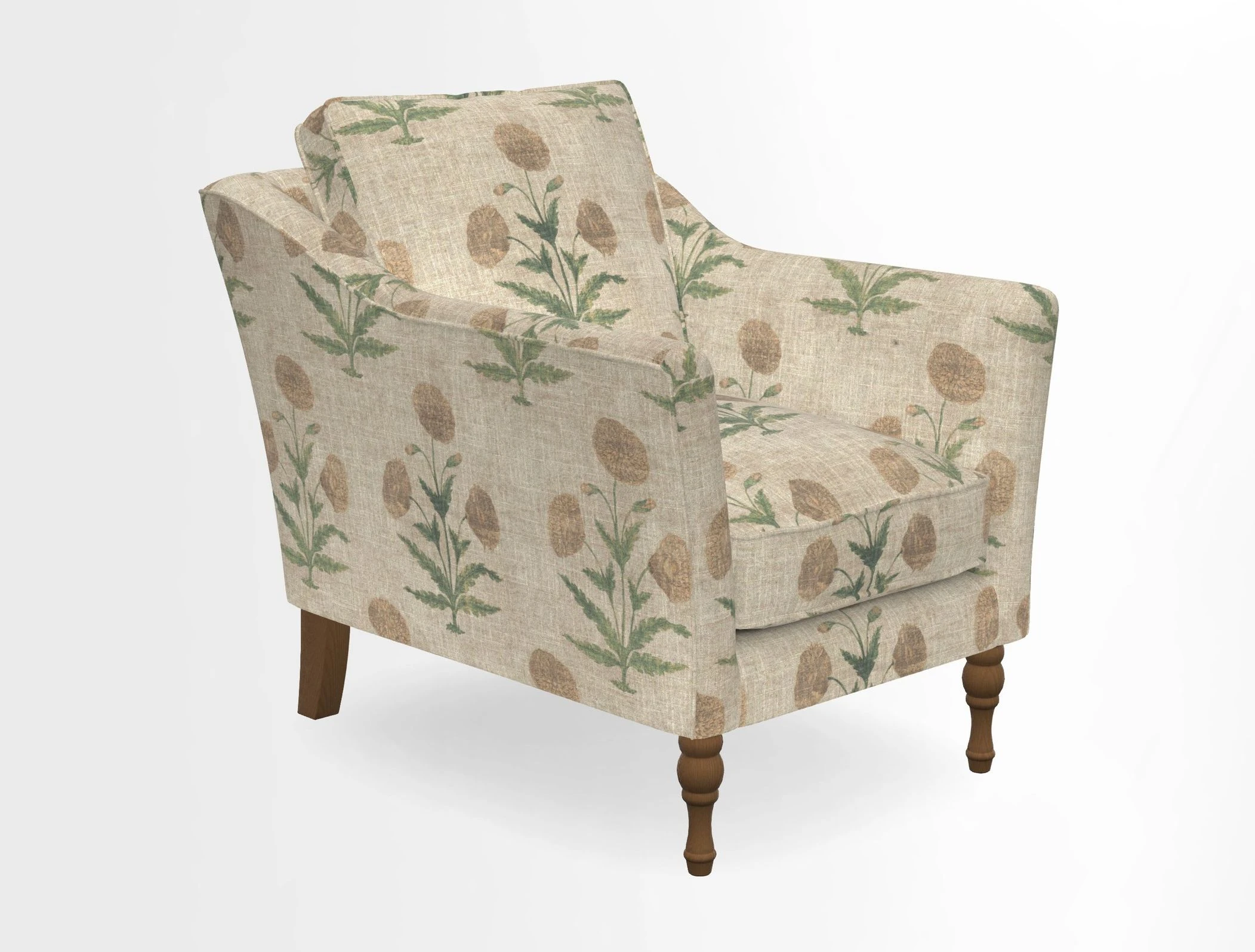 V&A Collection Brunel Chair in Two Tone Plain Biscuit
