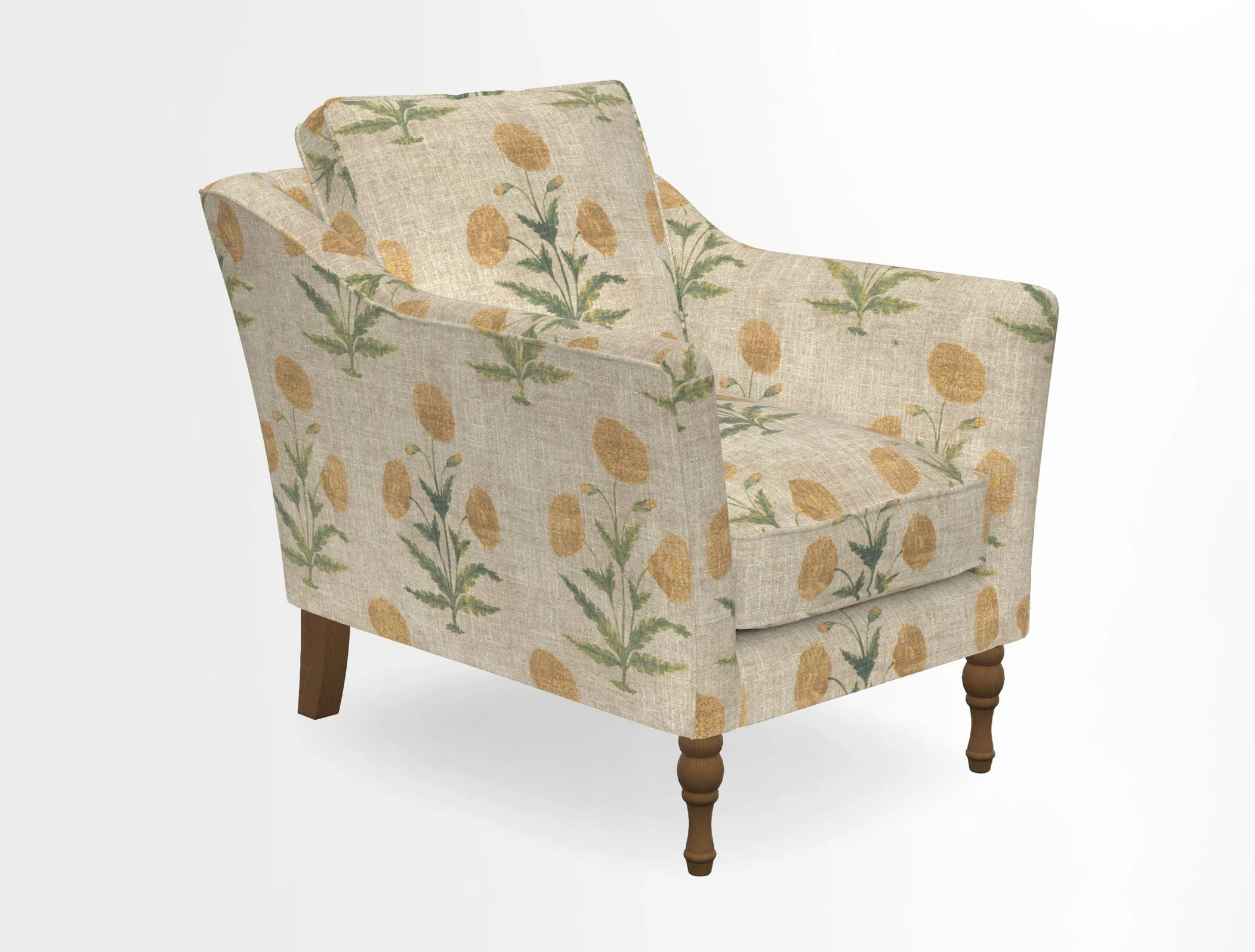V&A Collection Brunel Chair in Two Tone Plain Biscuit