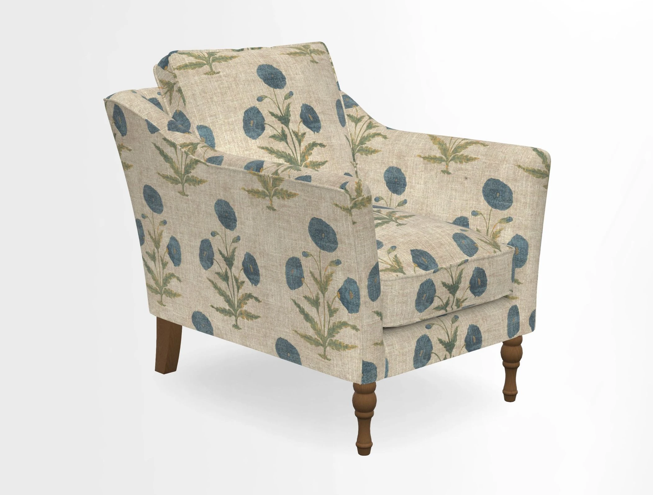 V&A Collection Brunel Chair in Two Tone Plain Biscuit