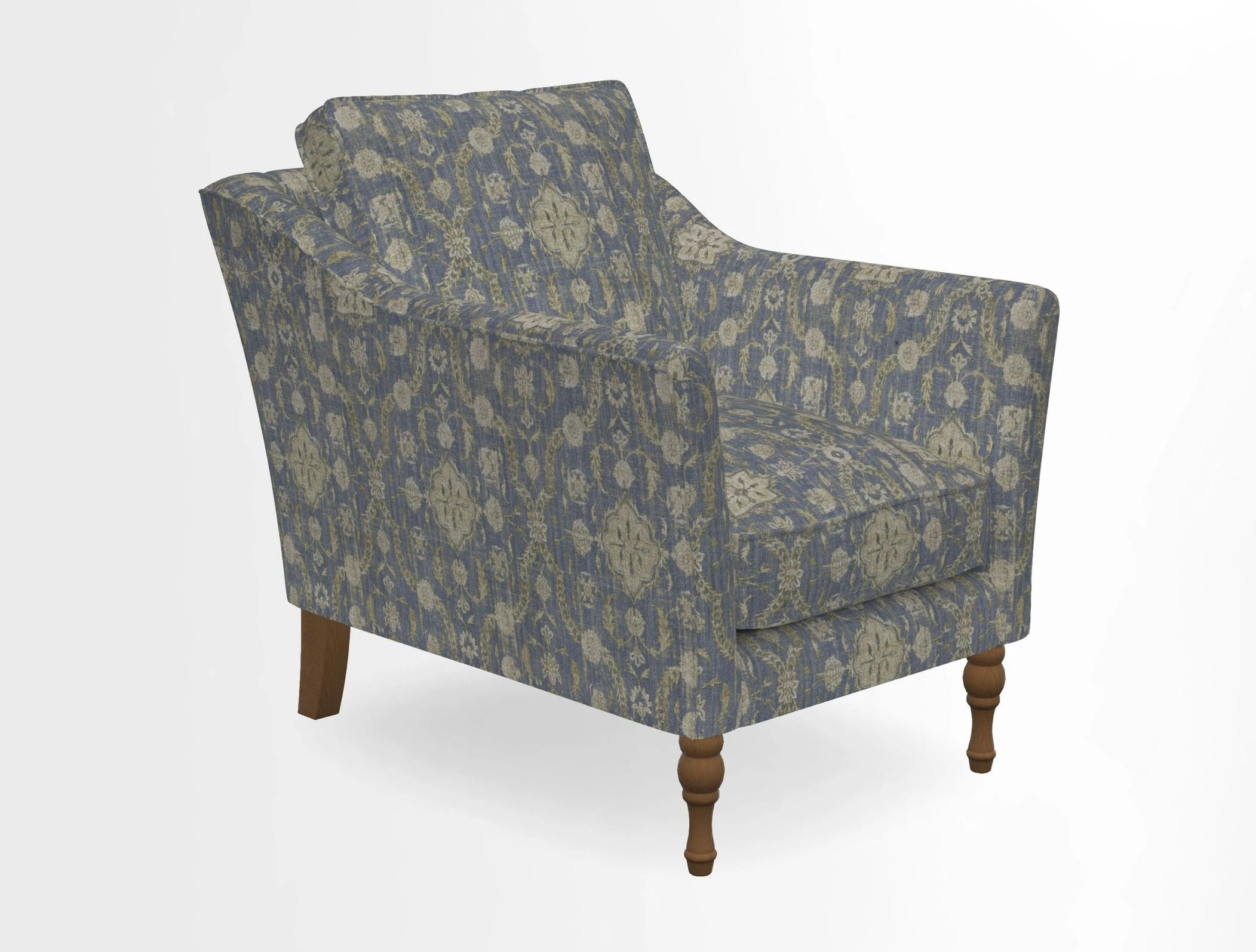 V&A Collection Brunel Chair in Two Tone Plain Biscuit
