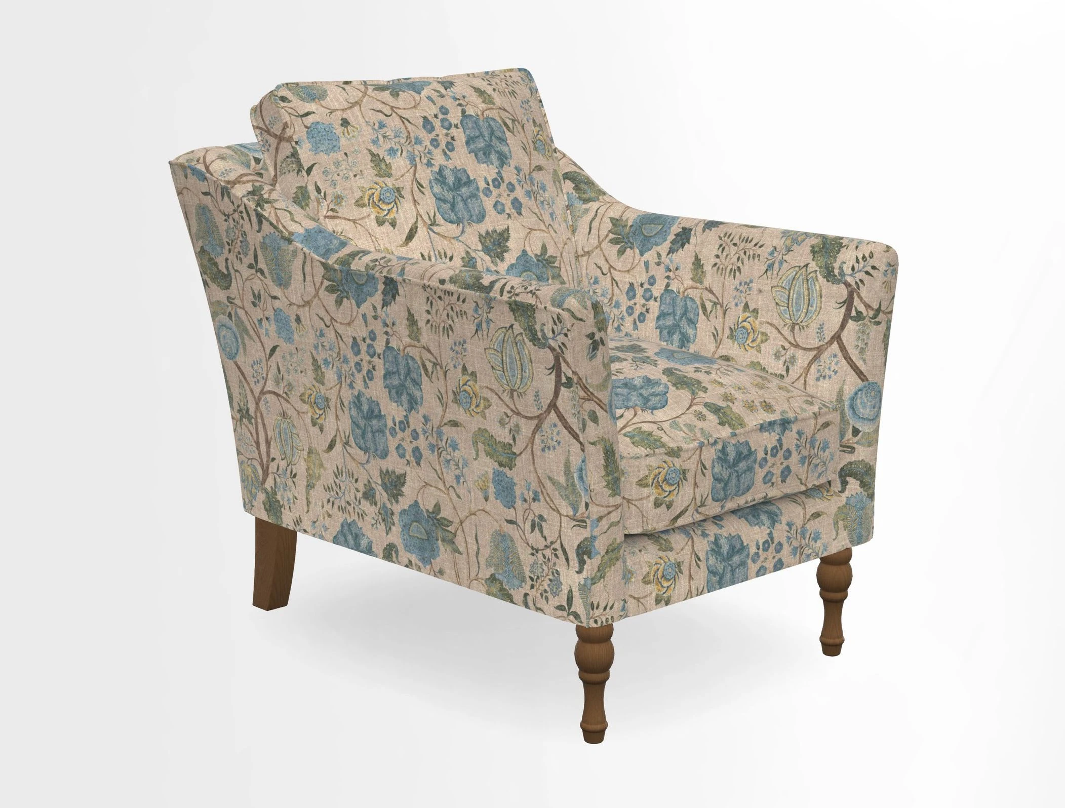 V&A Collection Brunel Chair in Two Tone Plain Biscuit