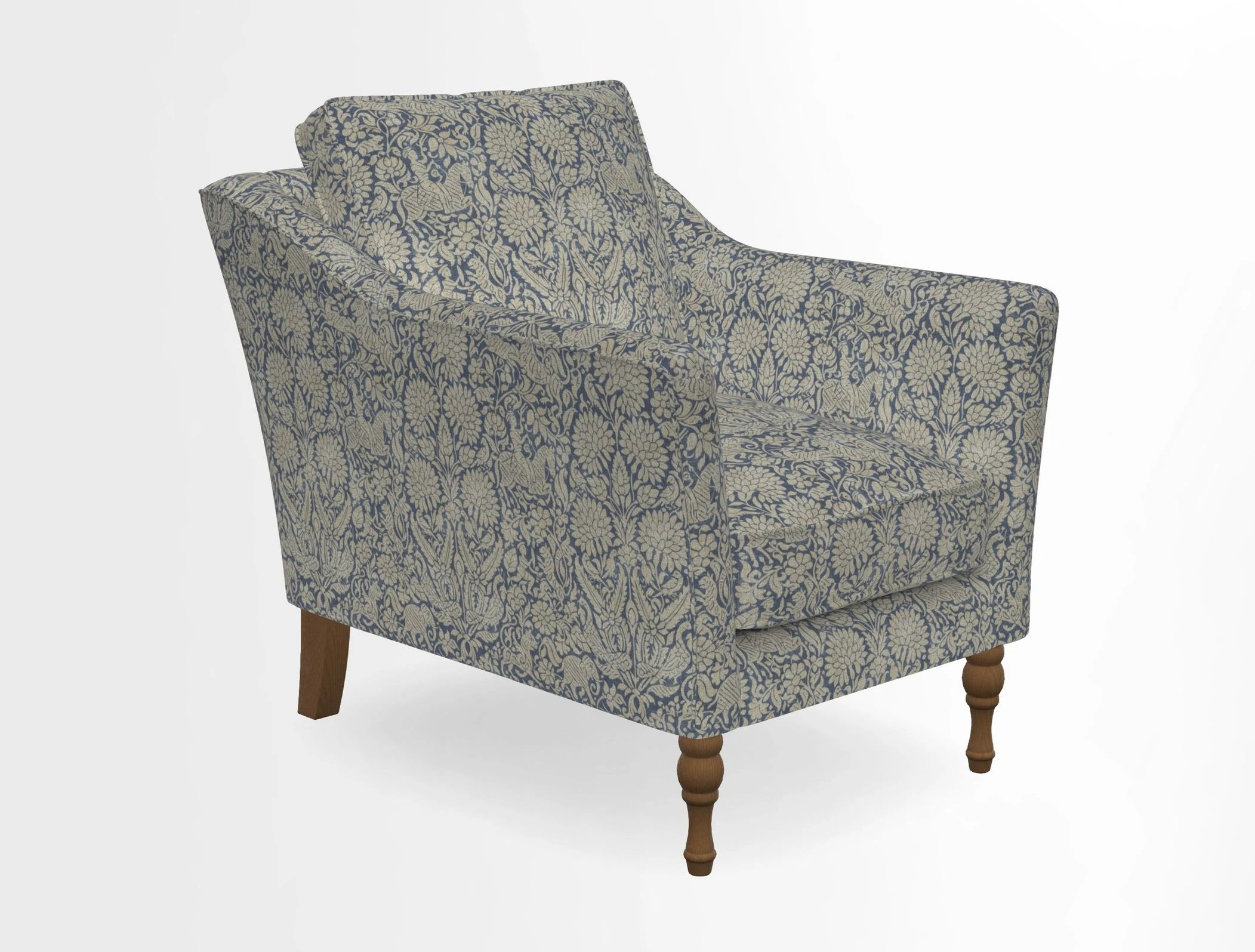 V&A Collection Brunel Chair in Two Tone Plain Biscuit