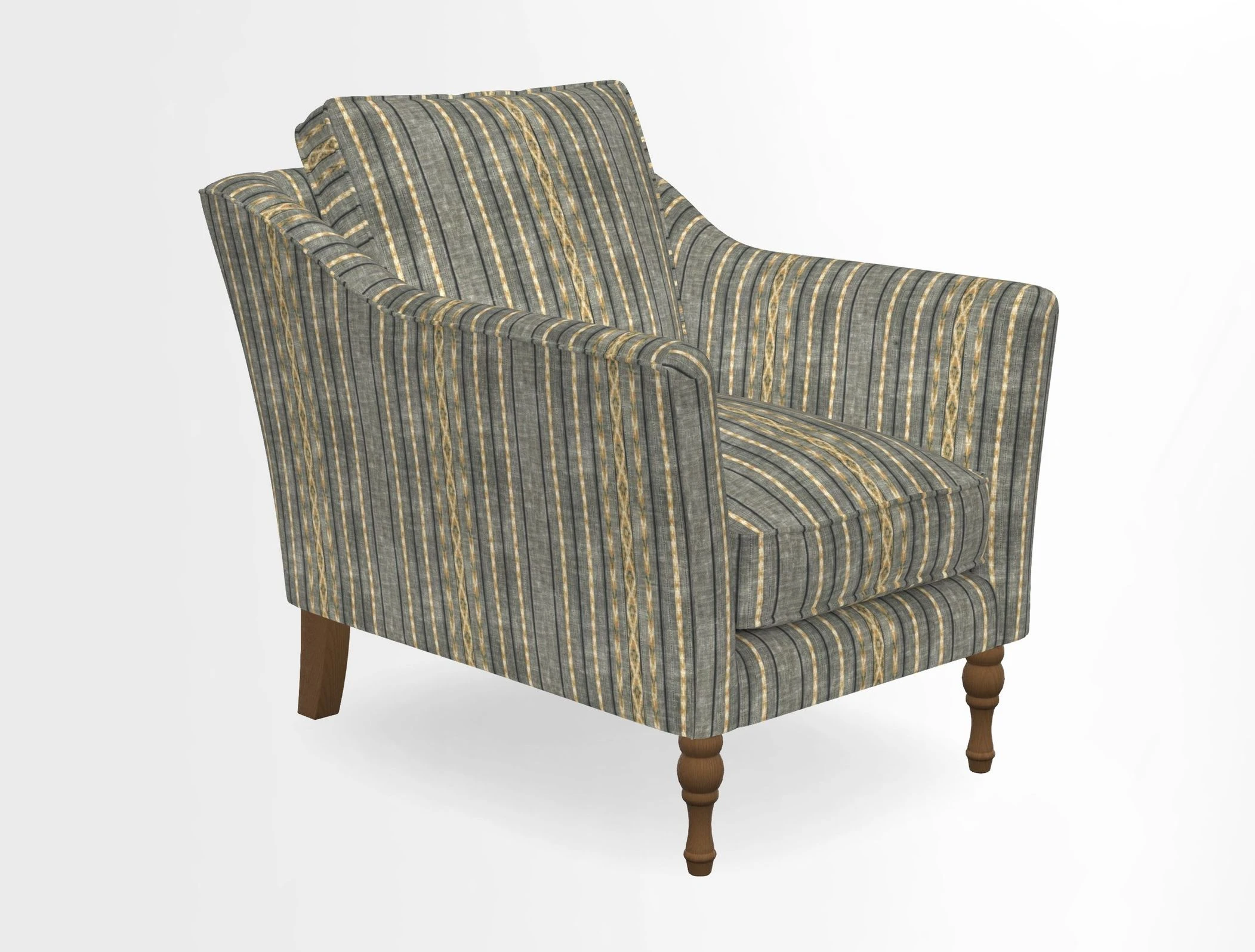 V&A Collection Brunel Chair in Two Tone Plain Biscuit