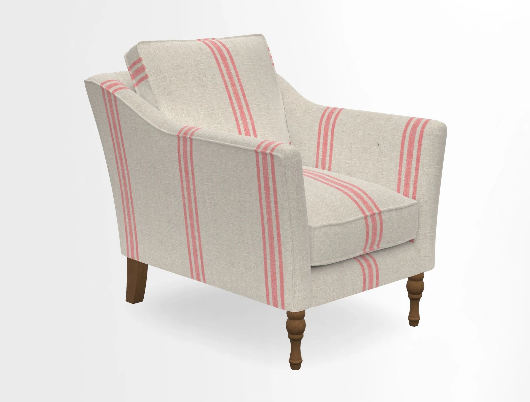 V&A Collection Brunel Chair in Two Tone Plain Biscuit