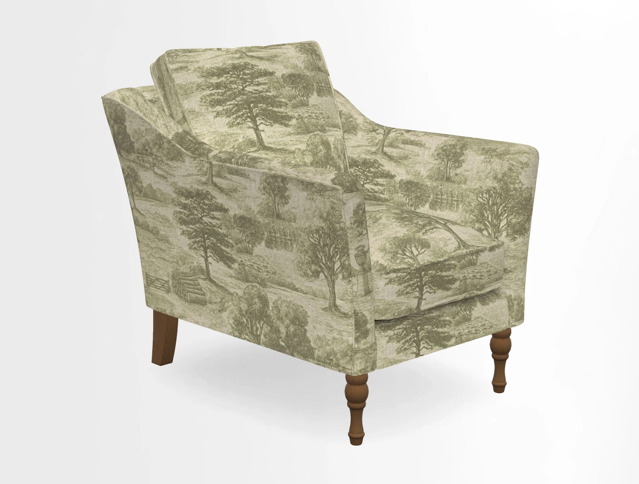 V&A Collection Brunel Chair in Two Tone Plain Biscuit